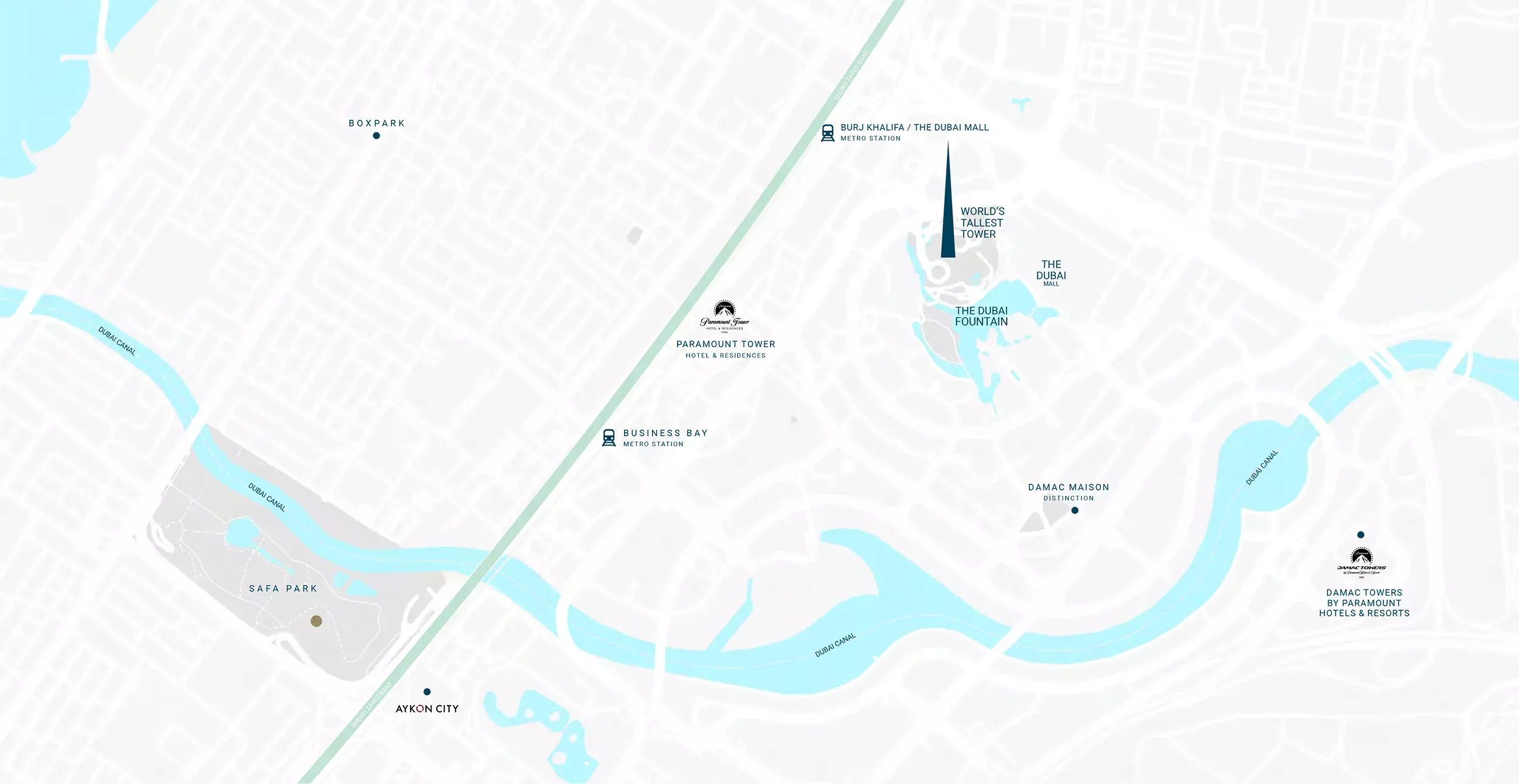 Damac Safa Three – master plan
