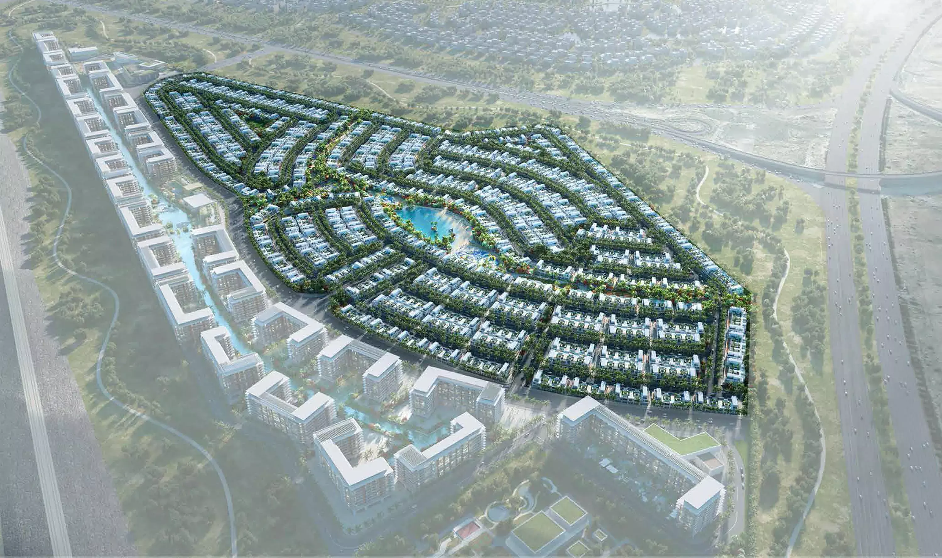 Damac Water Vein – master plan