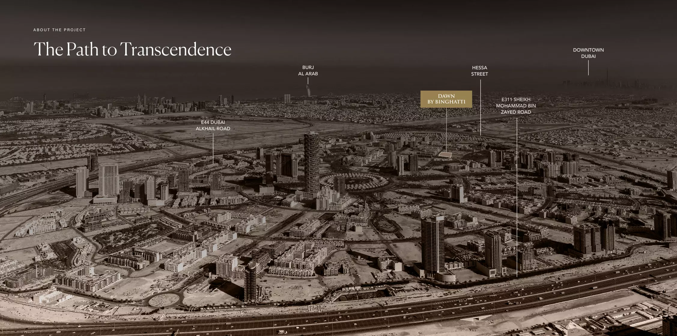 Dawn by Binghatti – master plan