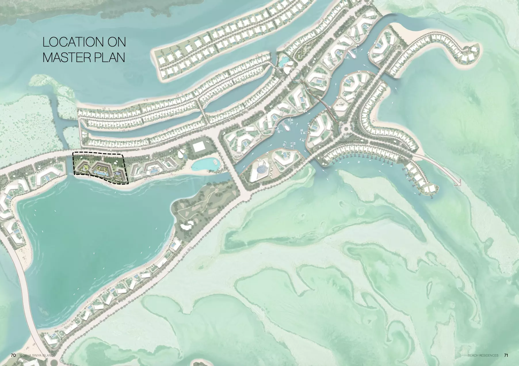 Delphine Beach Residences – master plan