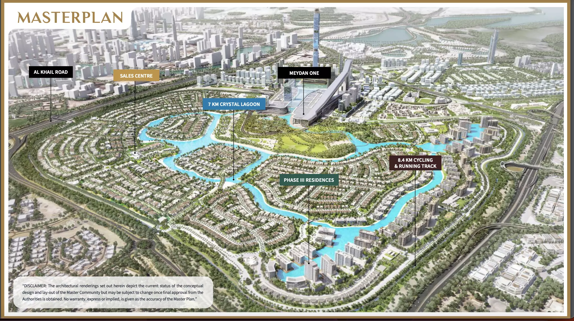 District One Villas – master plan