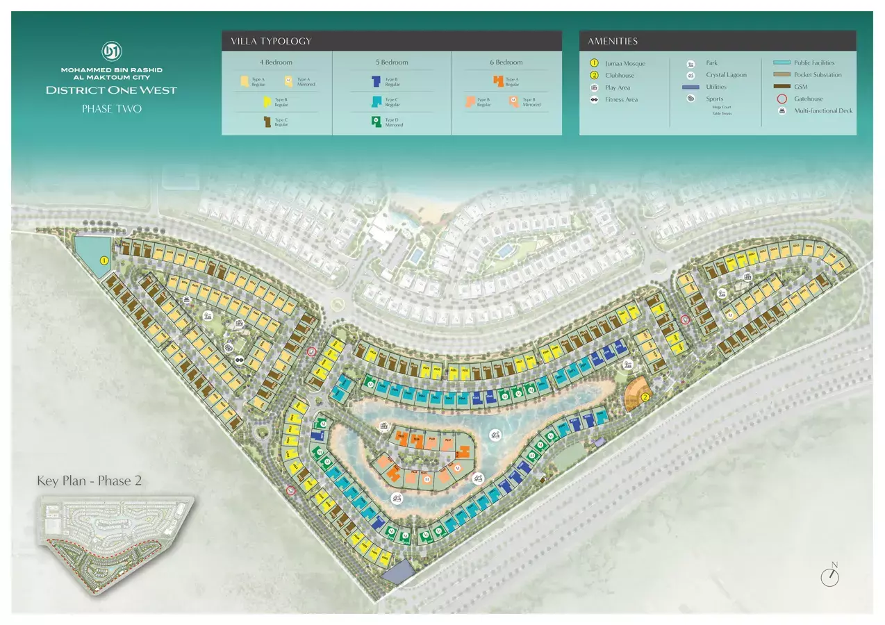 District One West Phase 2 By Nakheel – master plan