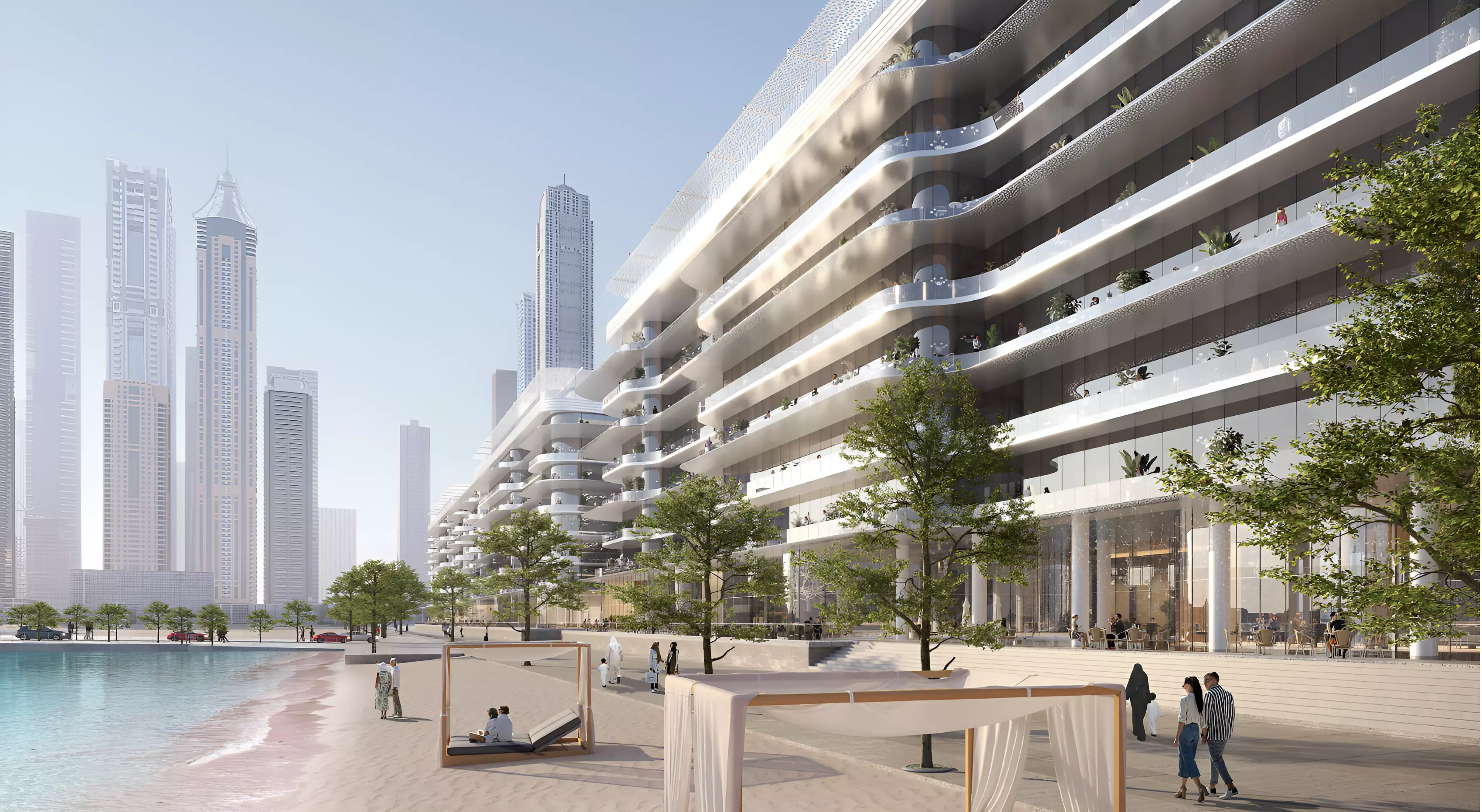 Dubai Harbour Residences – main view