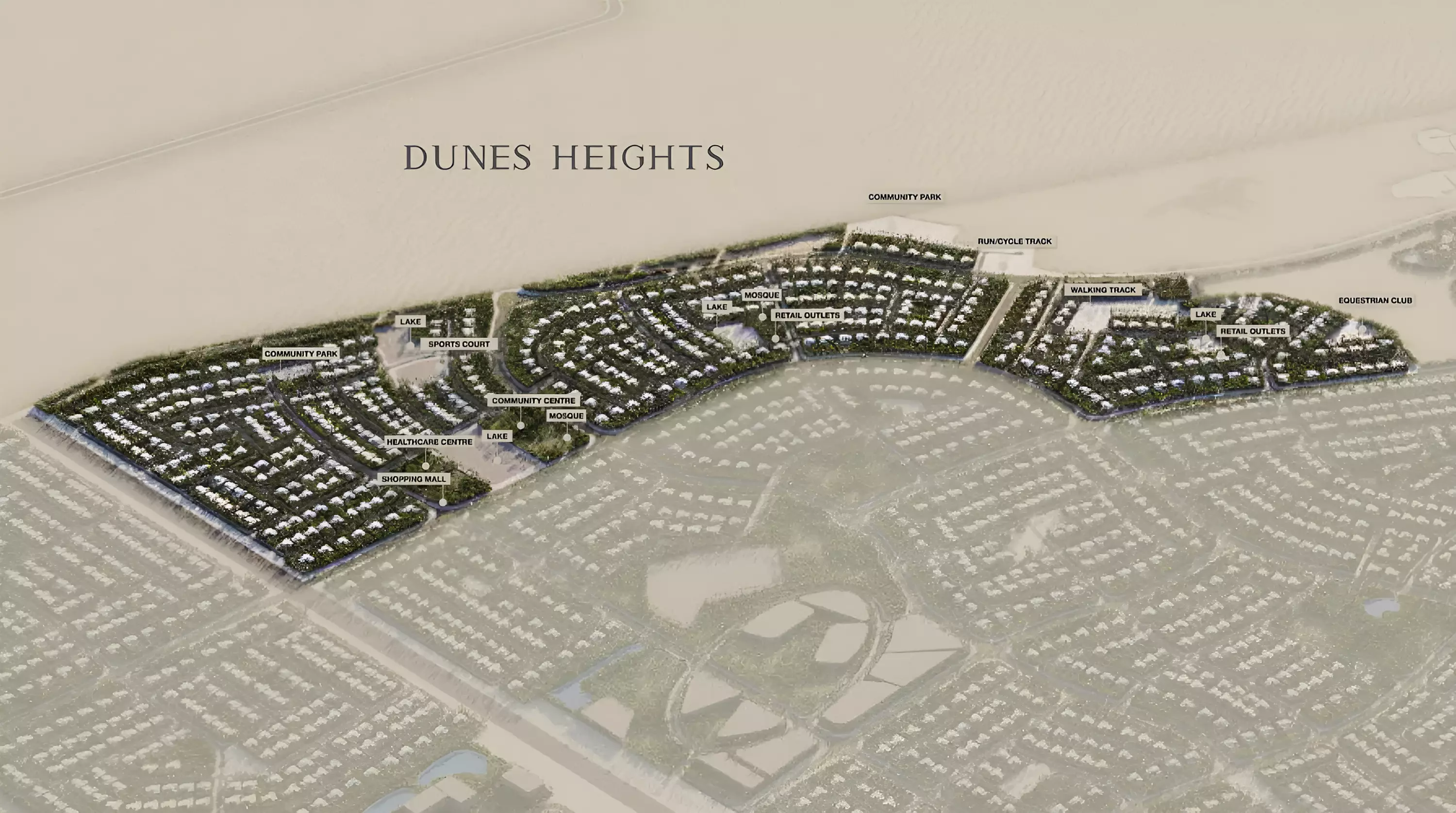 Dunes Heights – master plan