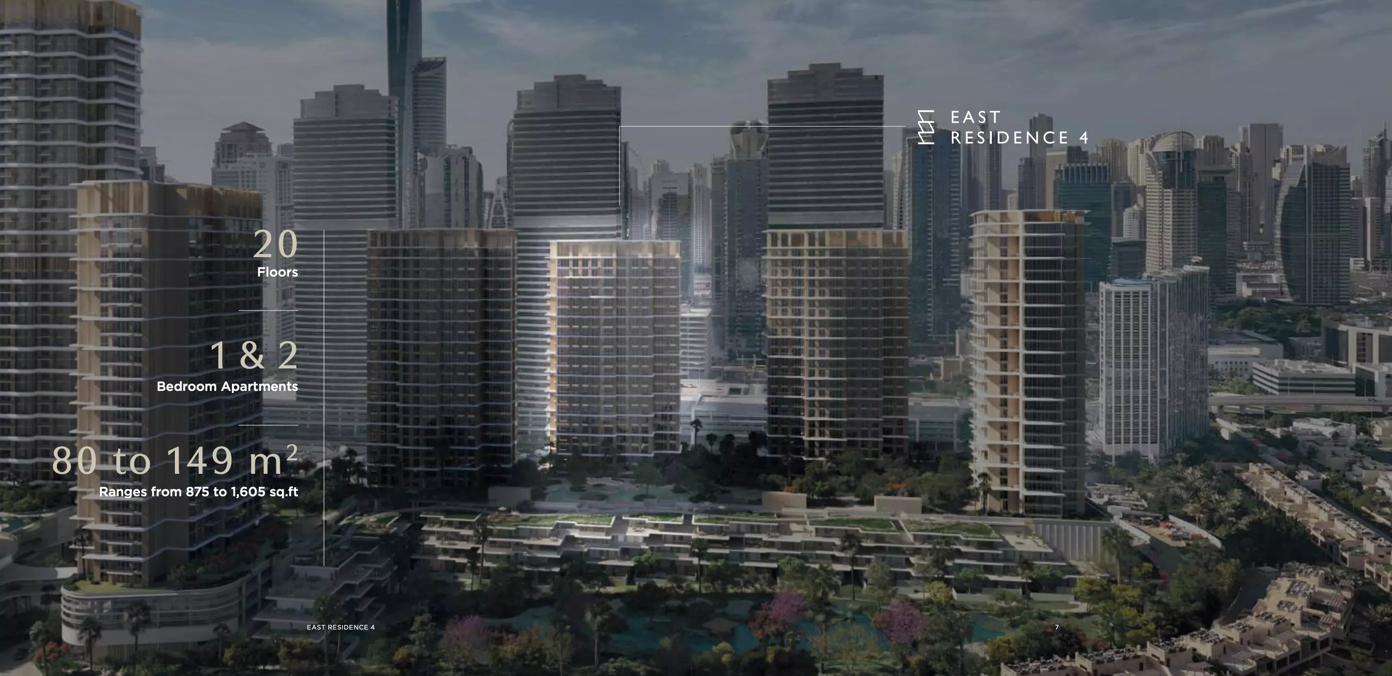 East Residence 4 At Serenia District – master plan