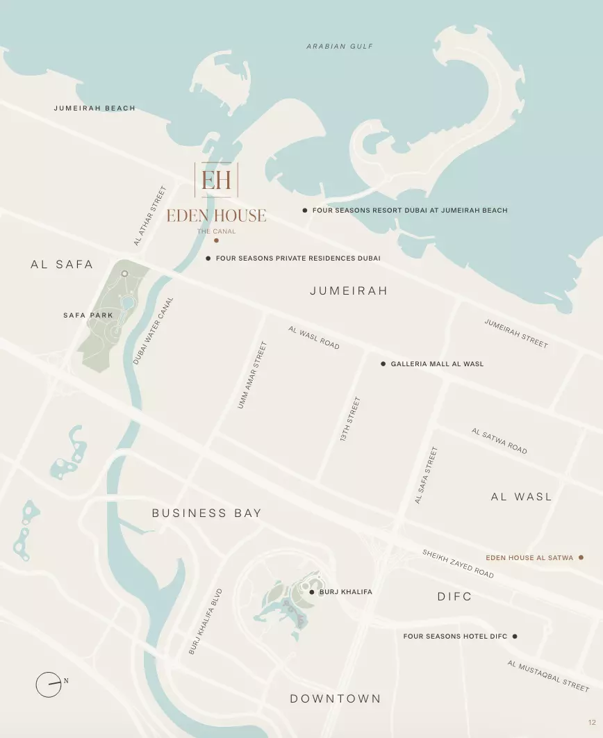 Eden House The Canal – master plan