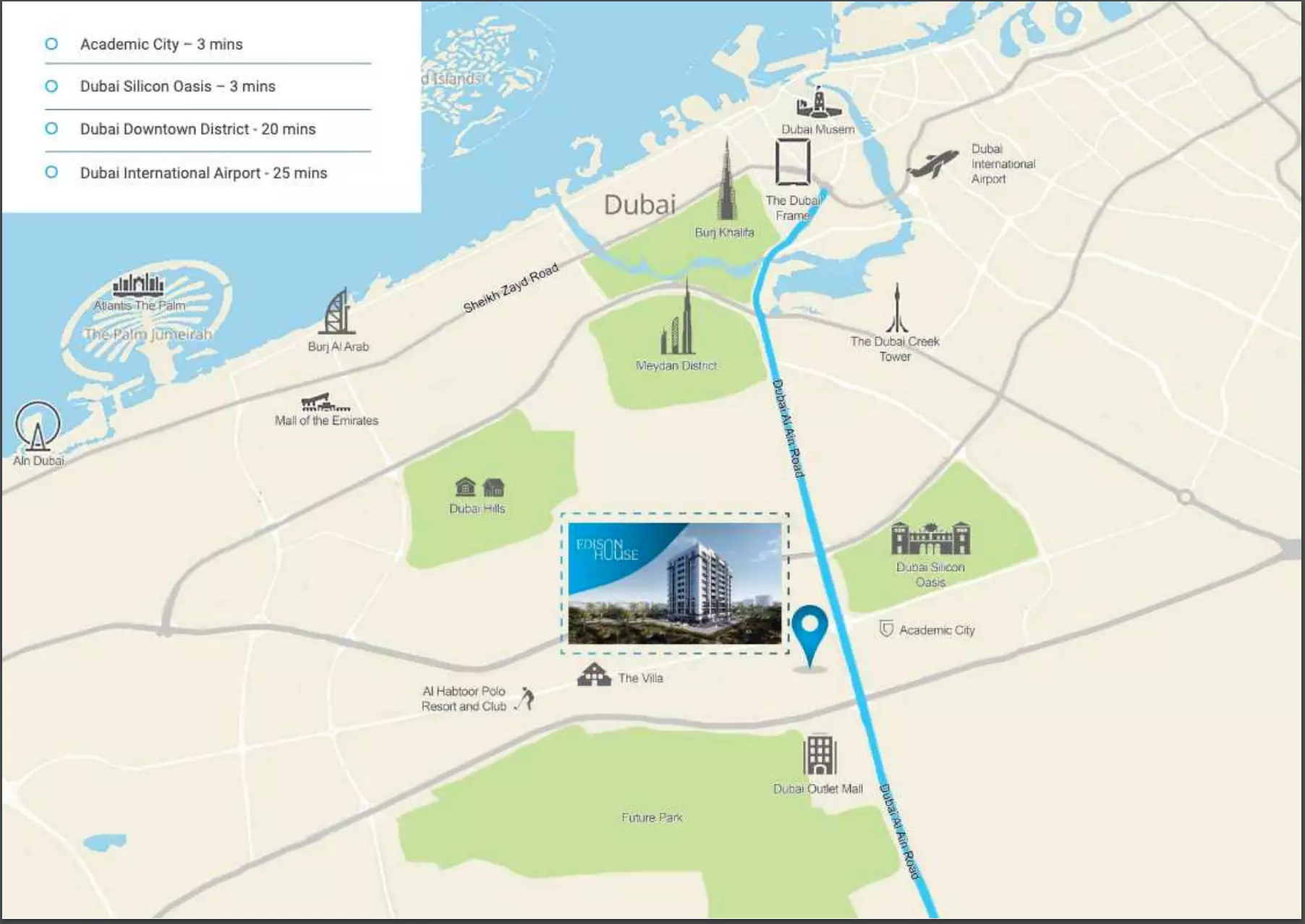 Edison By Arabian Gulf Properties – master plan