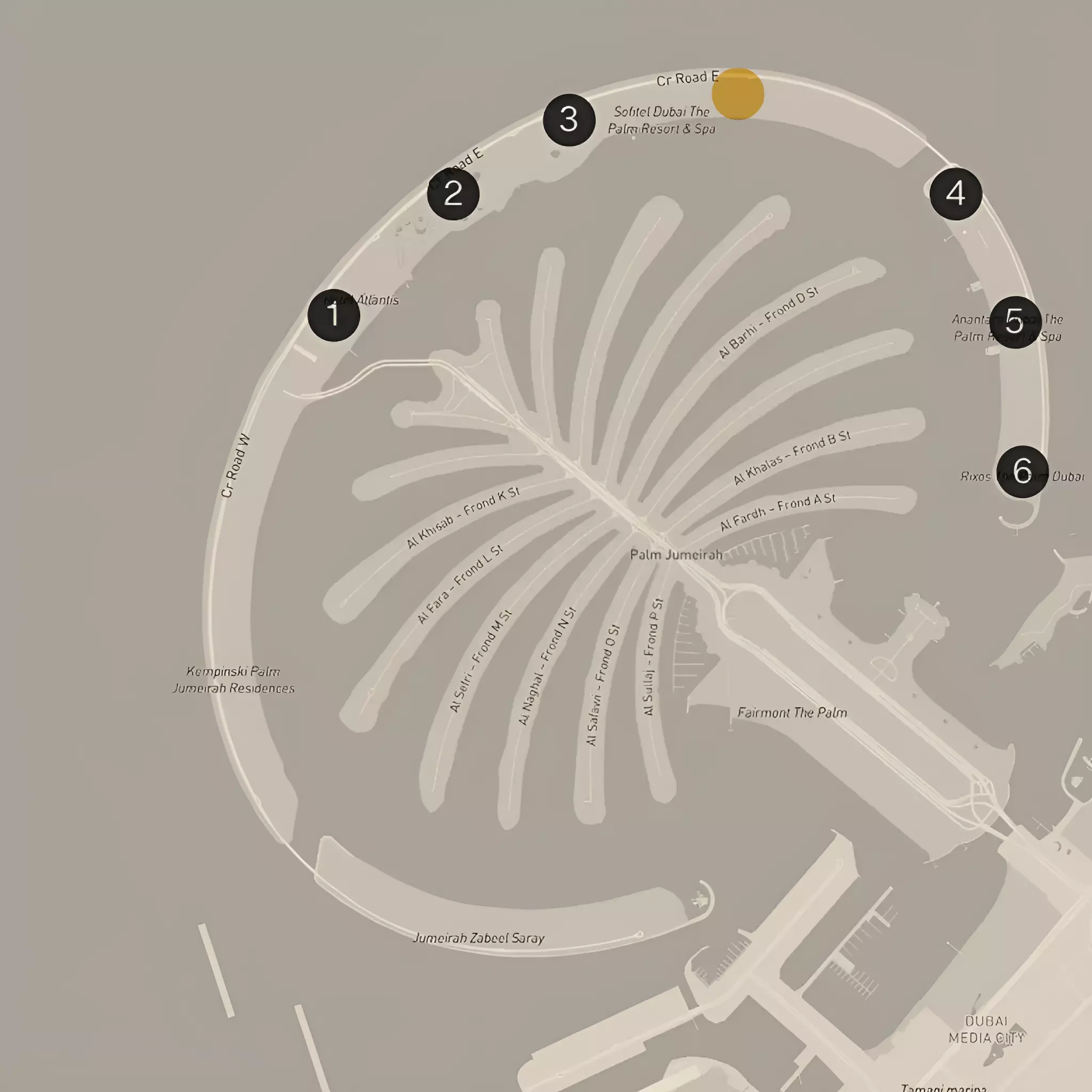 Ela By Omniyat – master plan