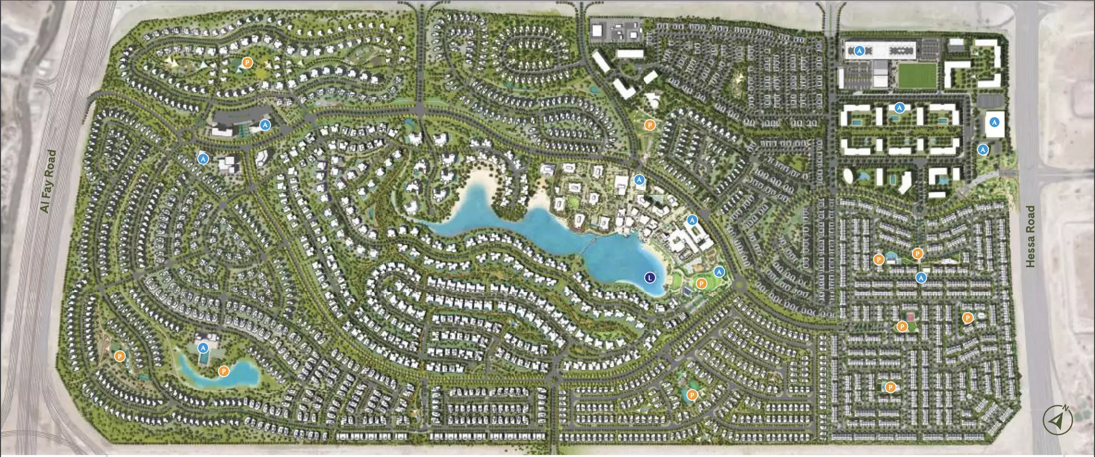 Elan By Majid Al Futtaim – master plan