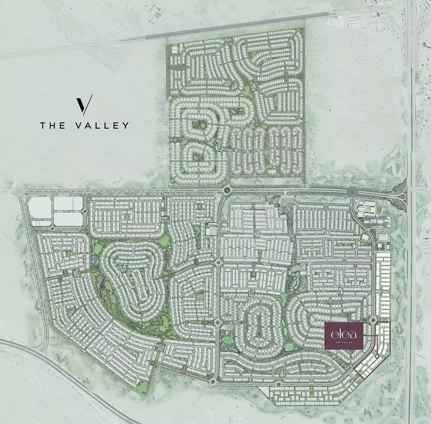 Elea at The Valley – master plan