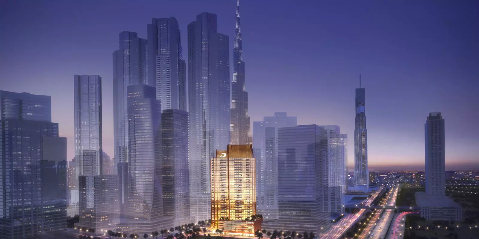 Elegance Tower By Damac – main view