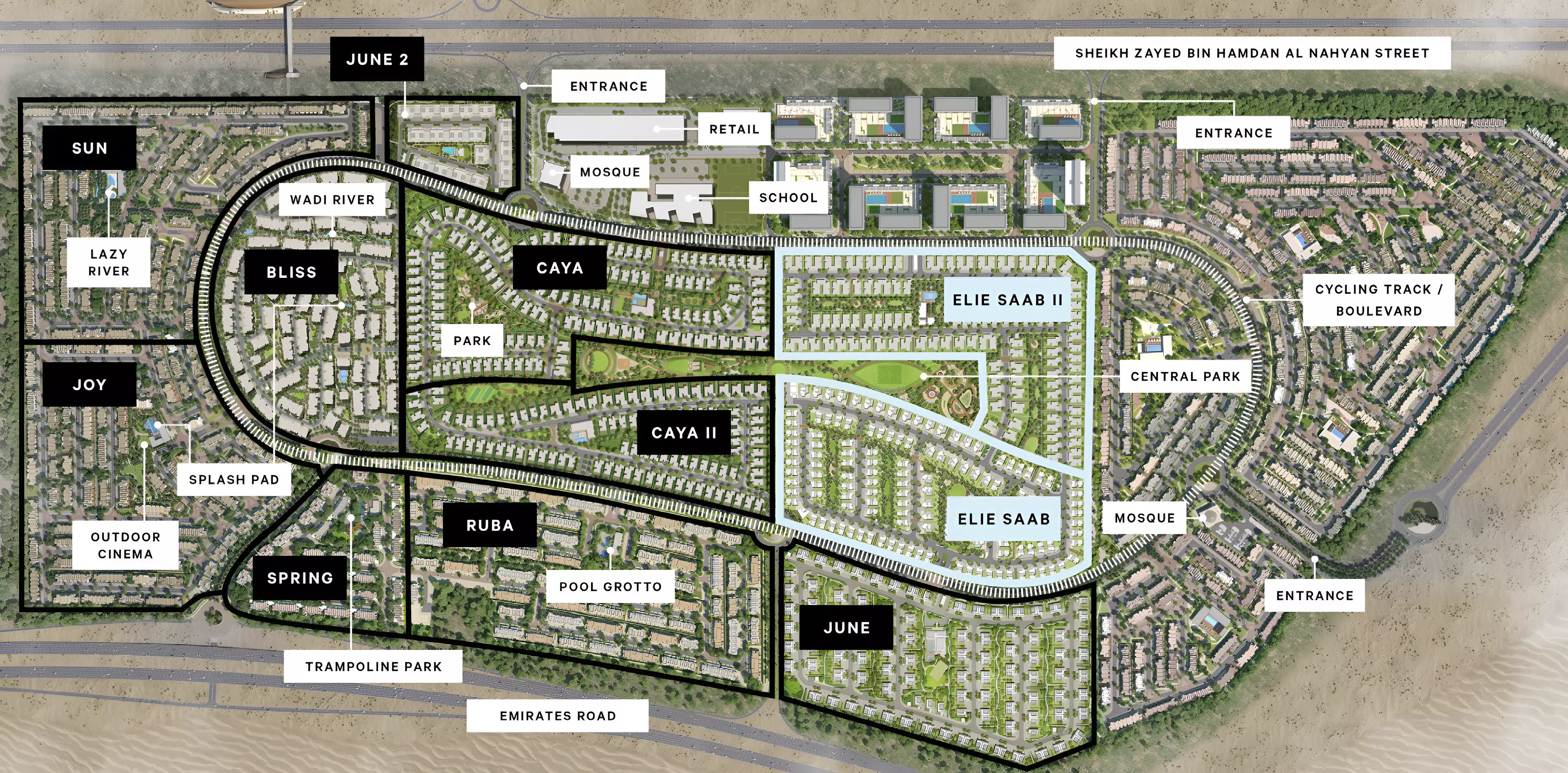 Elie Saab Dubai By Emaar – master plan