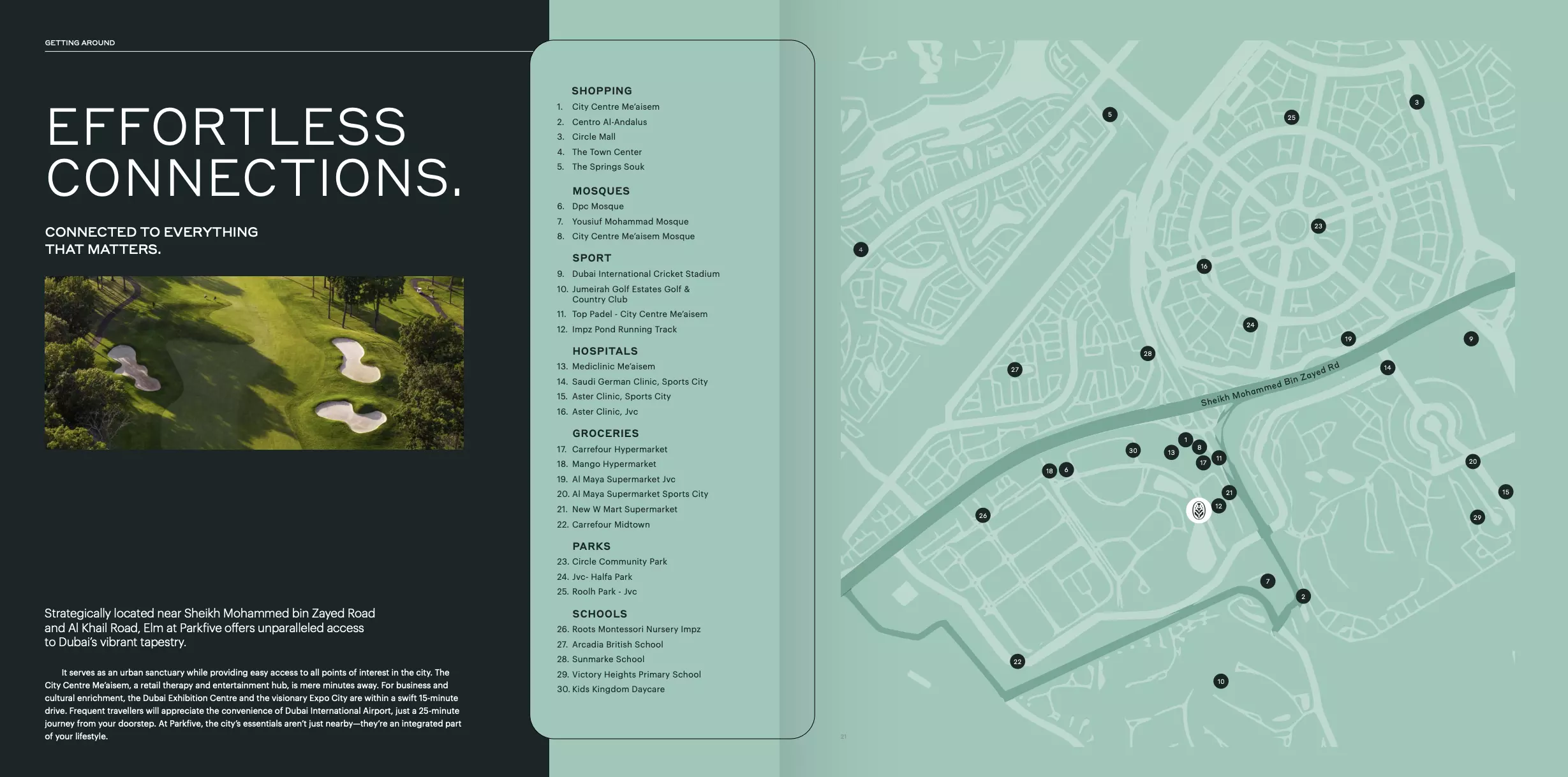 Elm at Park Five – master plan