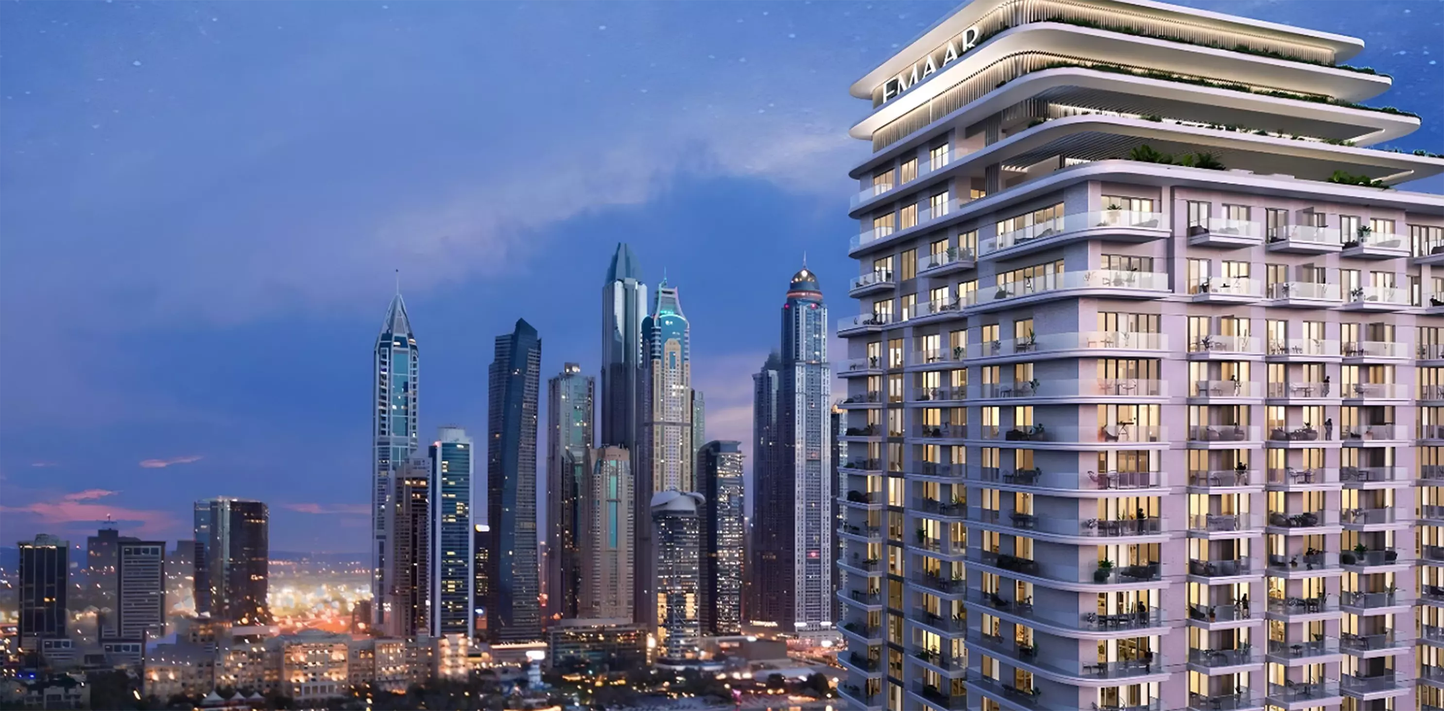 Emaar Beachgate – main view