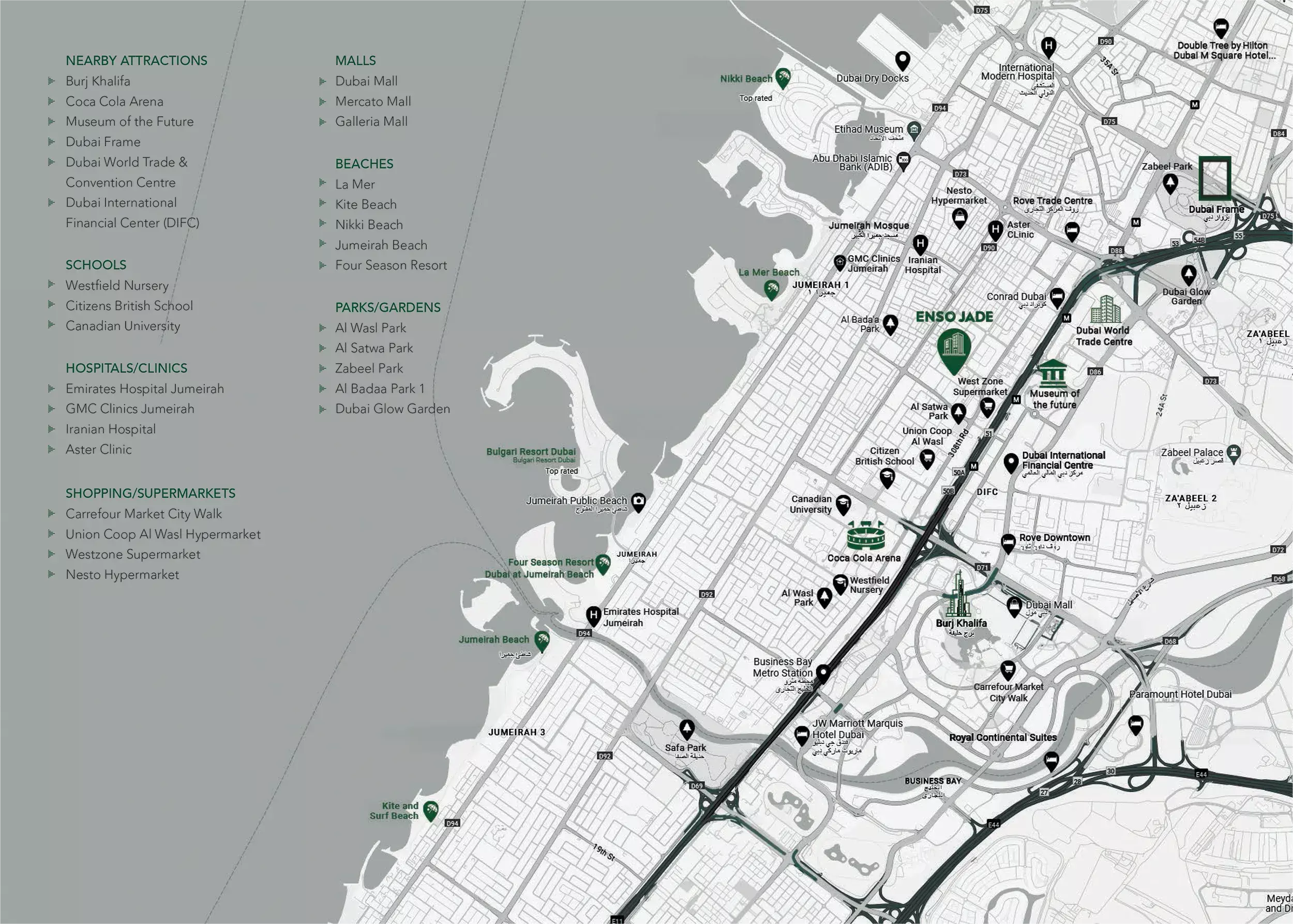 Enso Jade – master plan