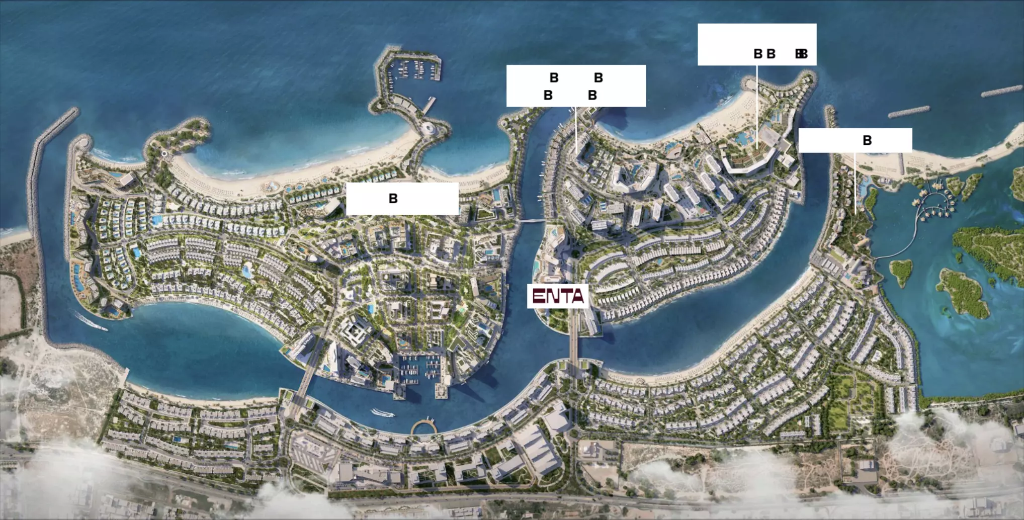 Enta Mina Residences – master plan