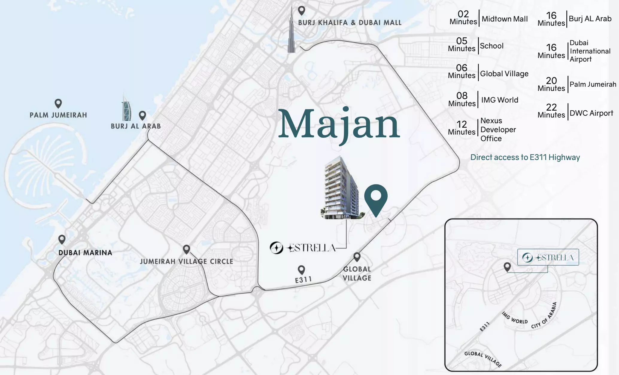 Estrella by Nexus – master plan