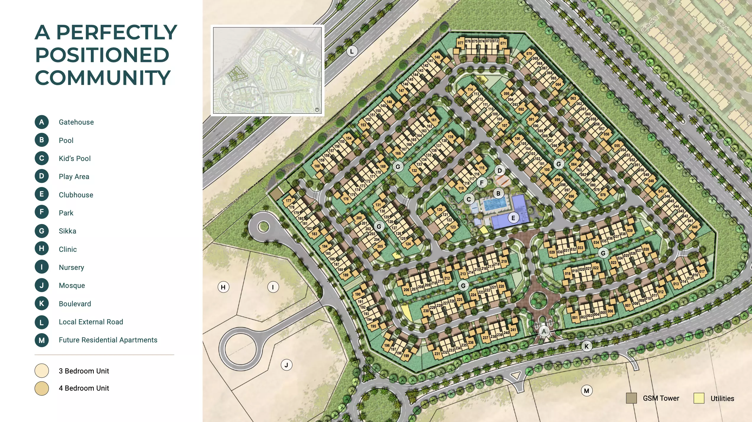 Expo Golf Villas 6 – master plan
