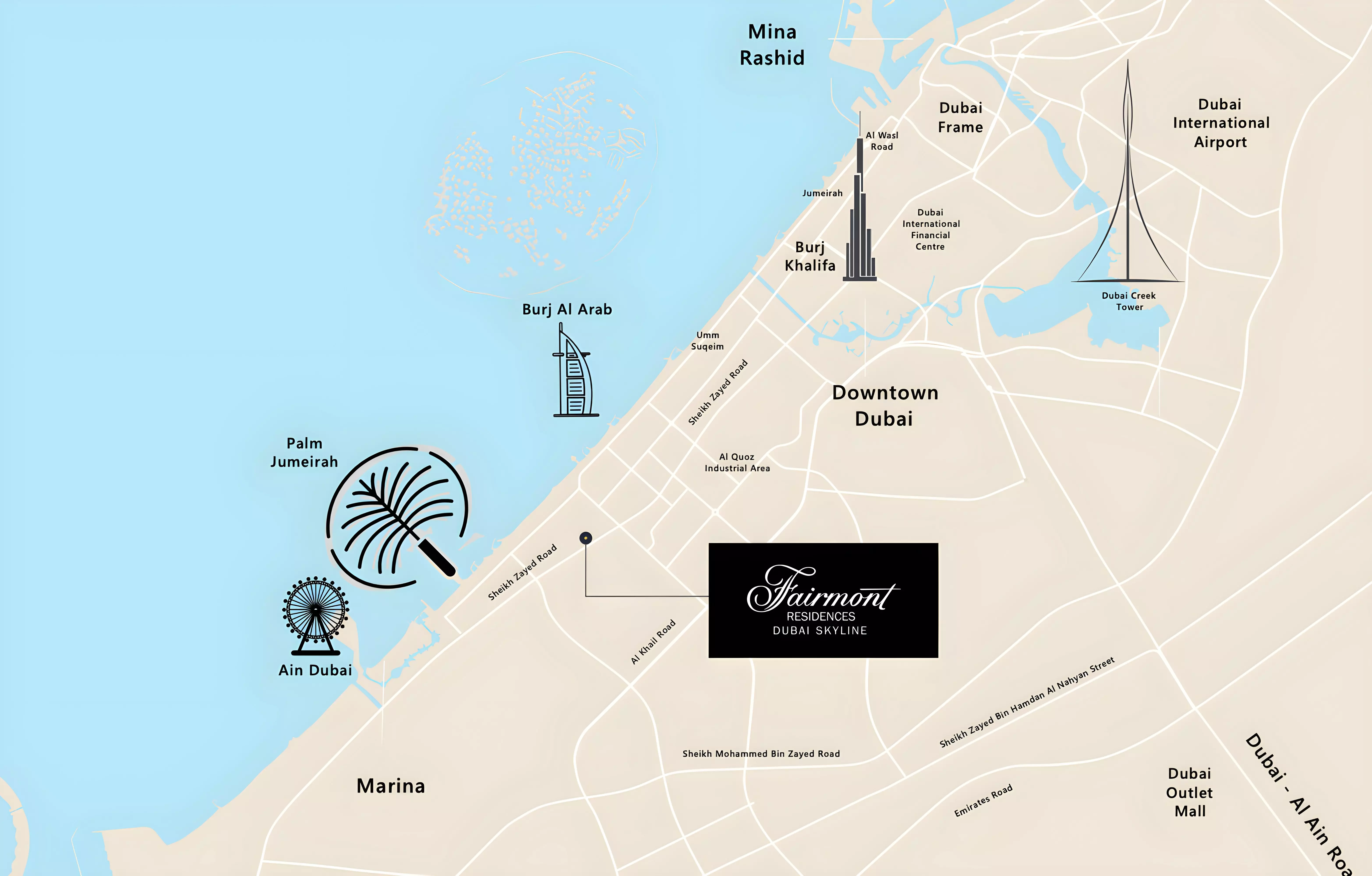 Fairmont Residences By RSG – master plan