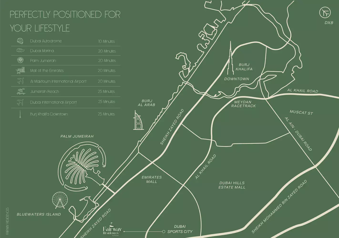 Fairway Residences – master plan