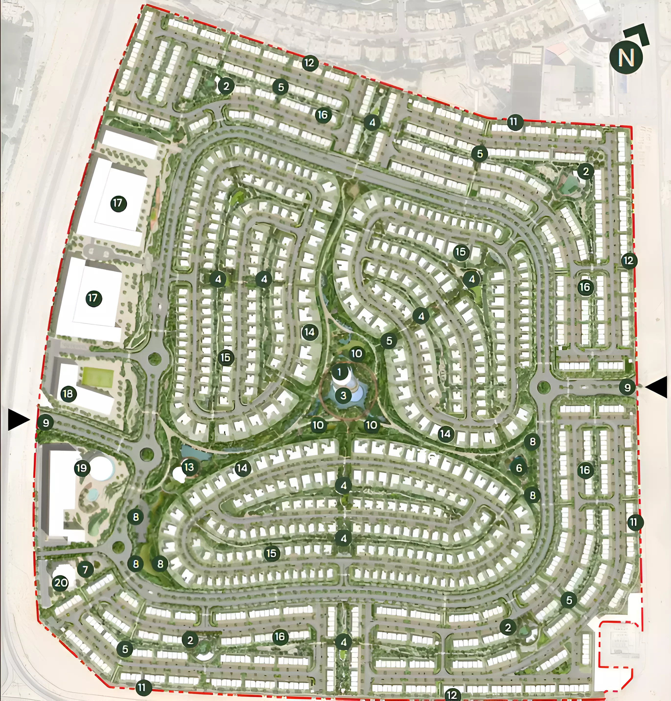 Falls – master plan