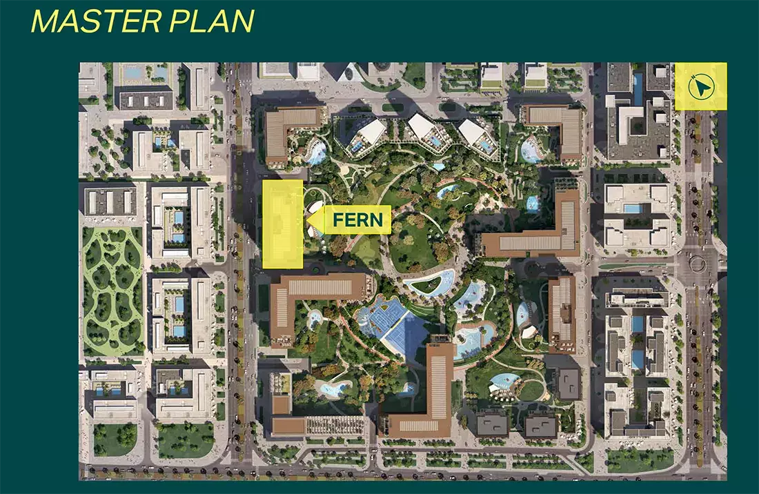 Fern Central Park – master plan