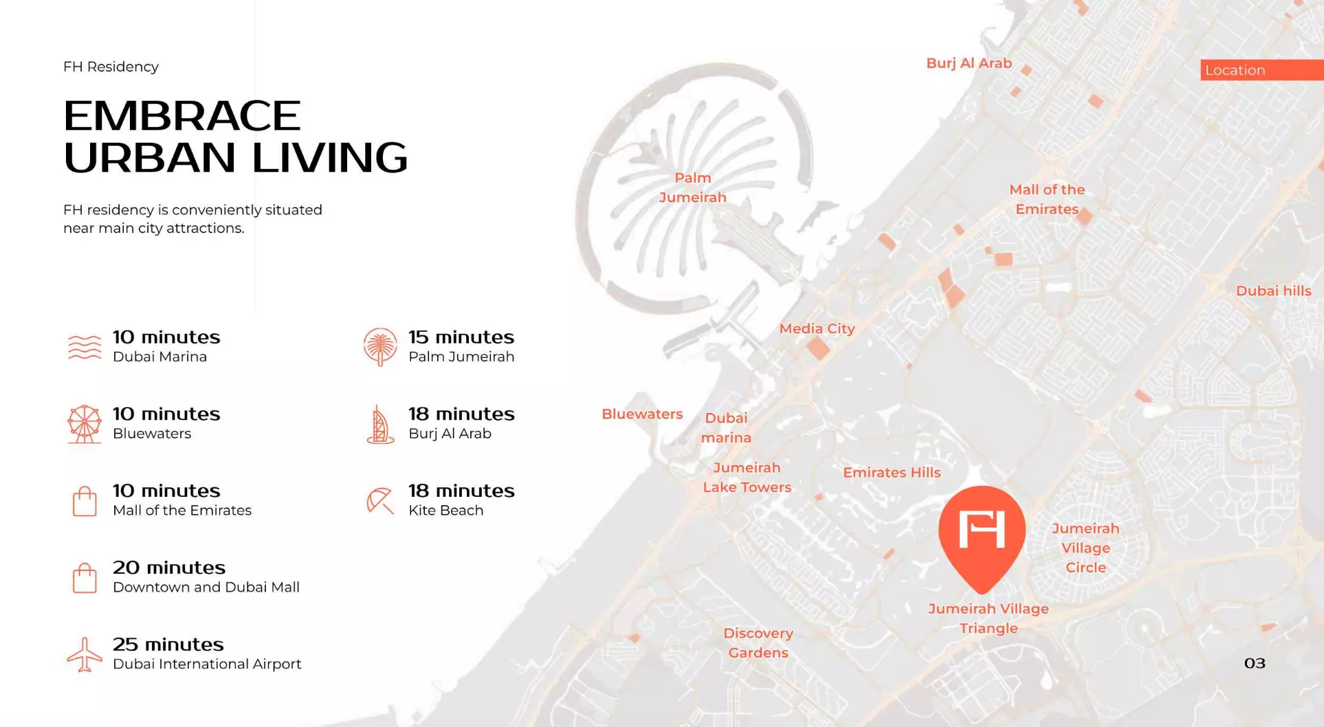 FH Residency – master plan