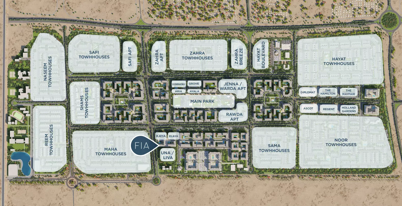 FIA – master plan