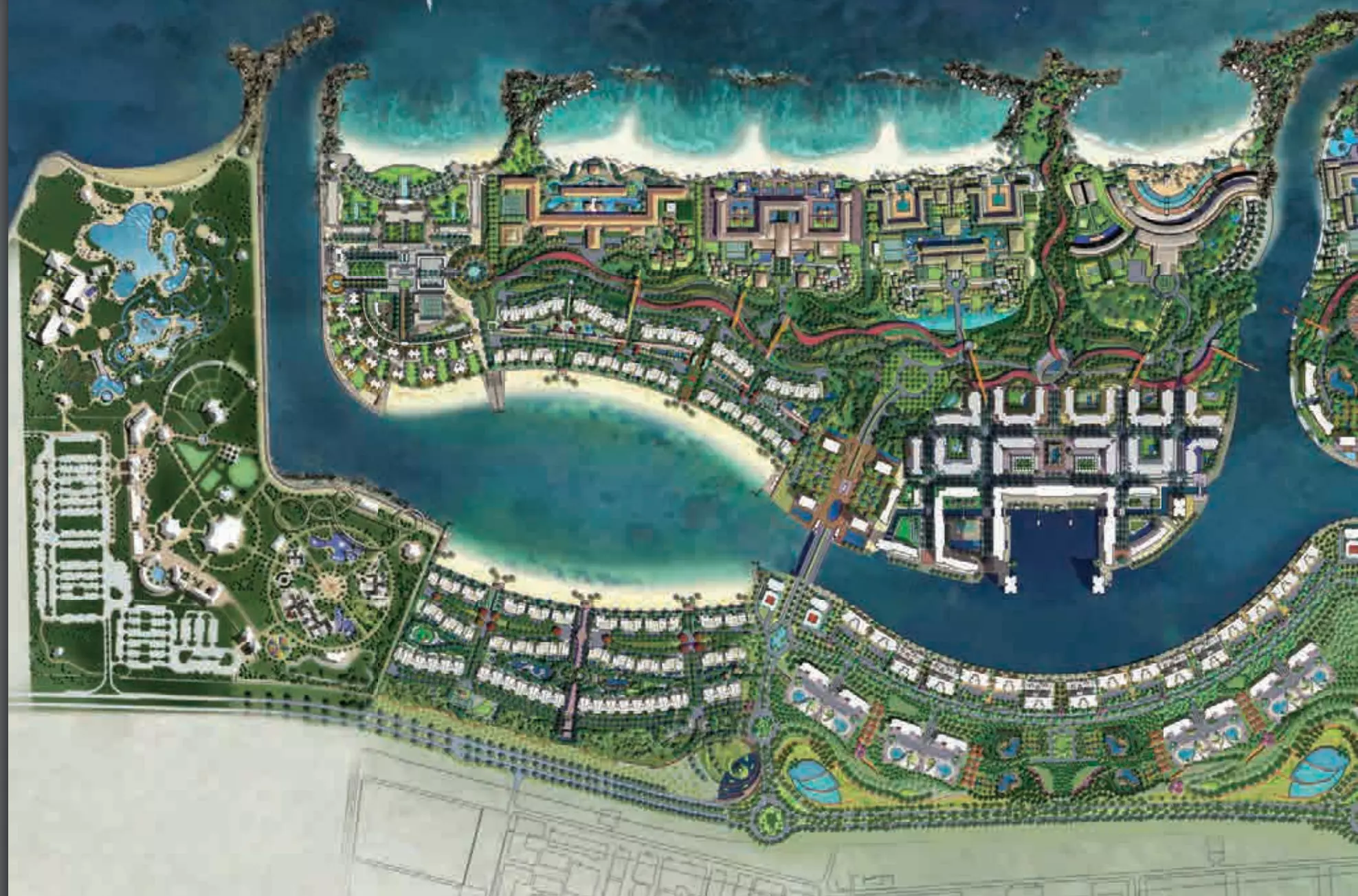 Flamingo Villas – master plan