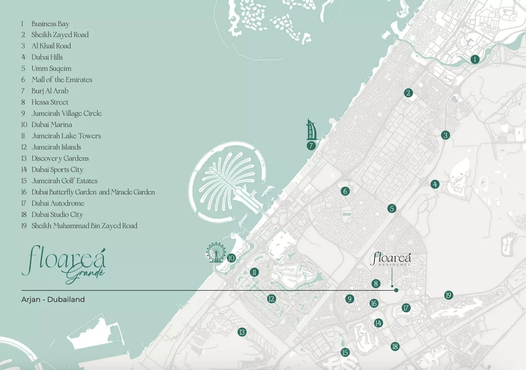 Floarea Grande – master plan