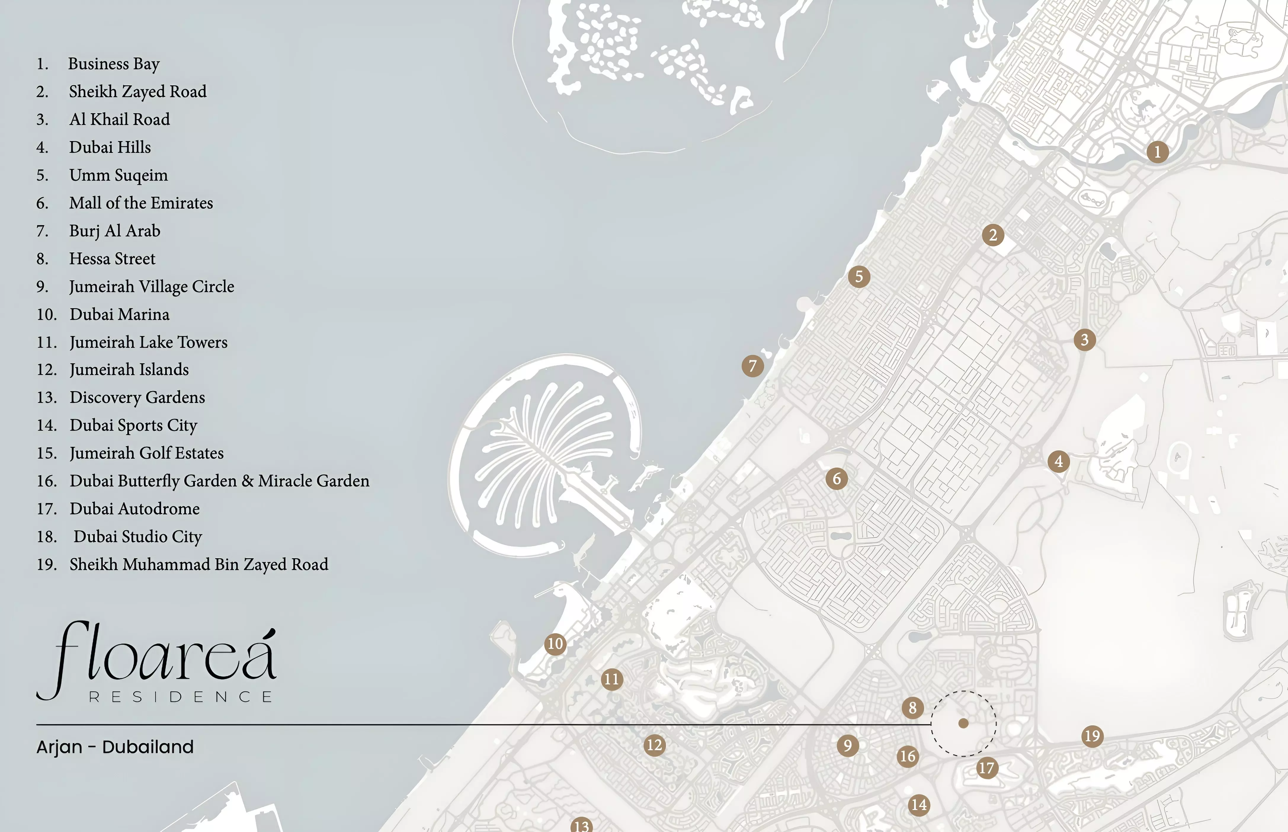 Floarea Residence – master plan