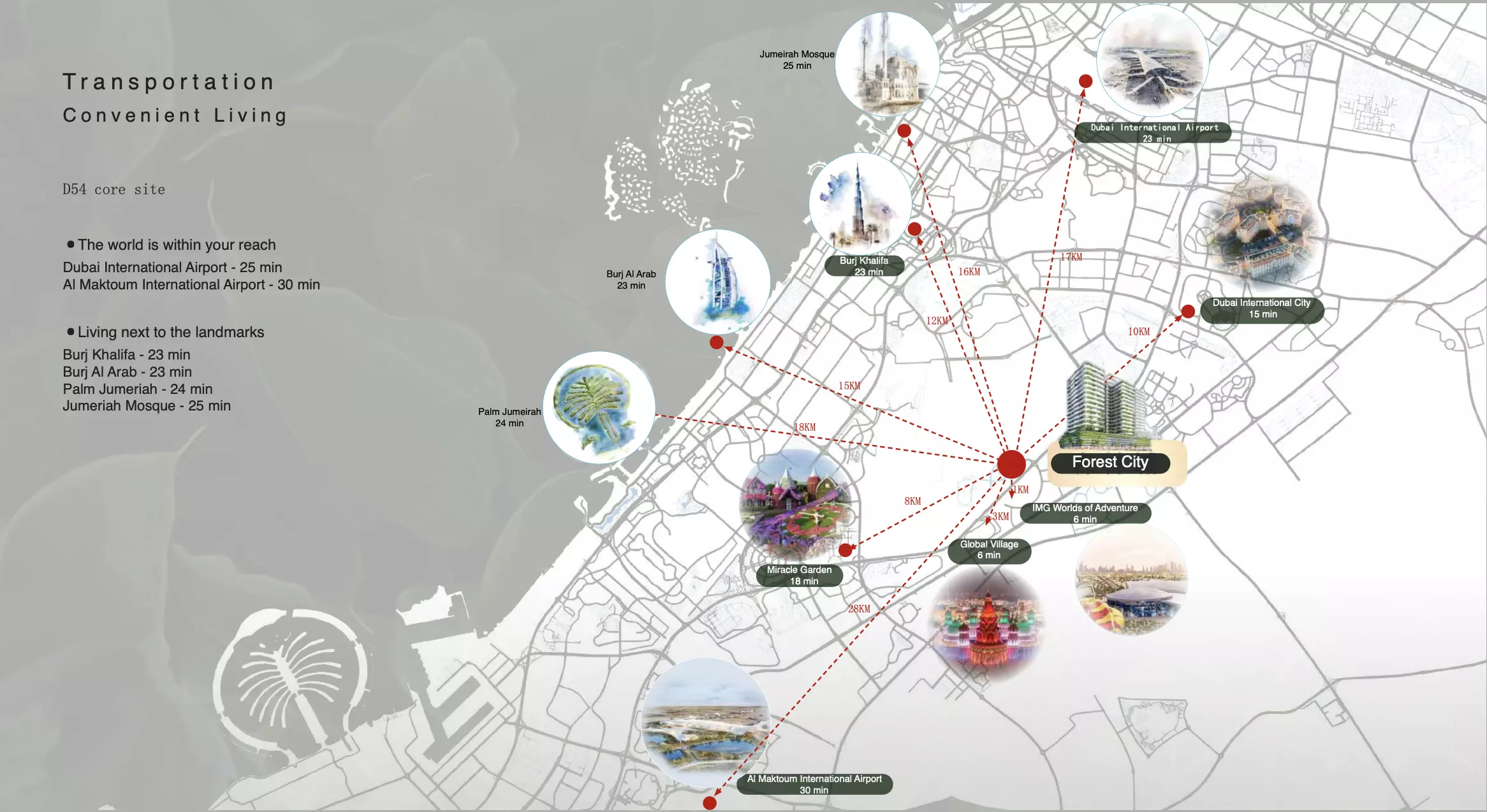 Forest City Tower – master plan