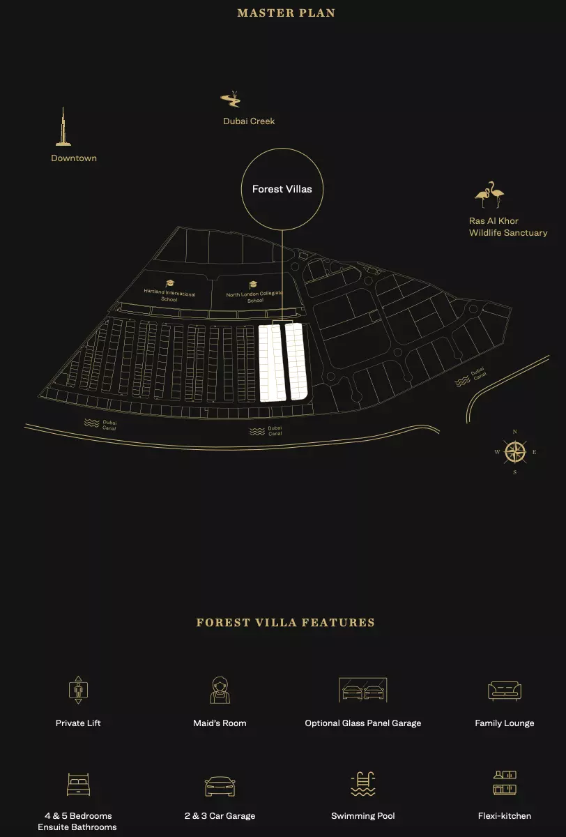 Forest Villas – master plan