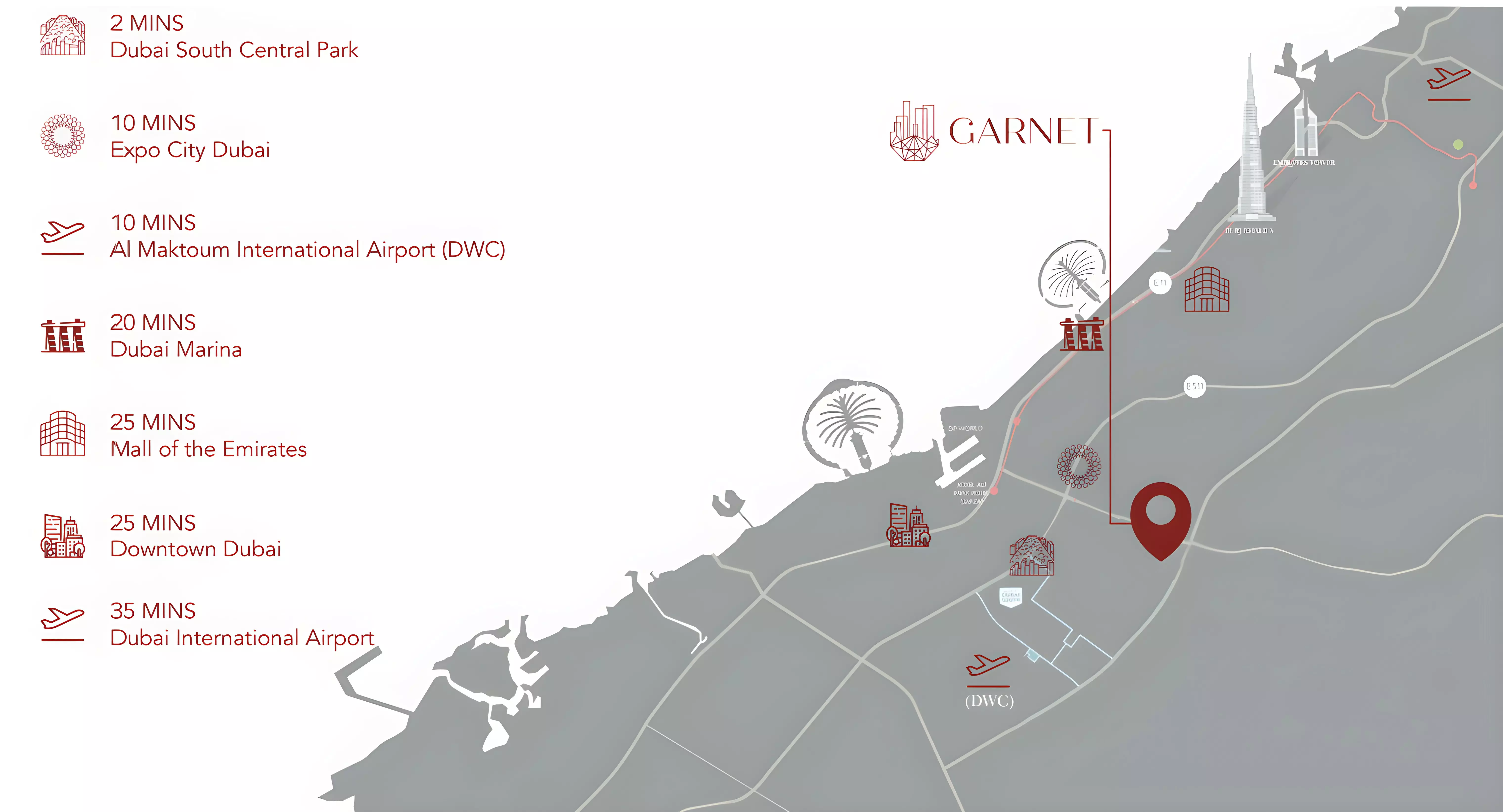 Garnet by Siroya – master plan