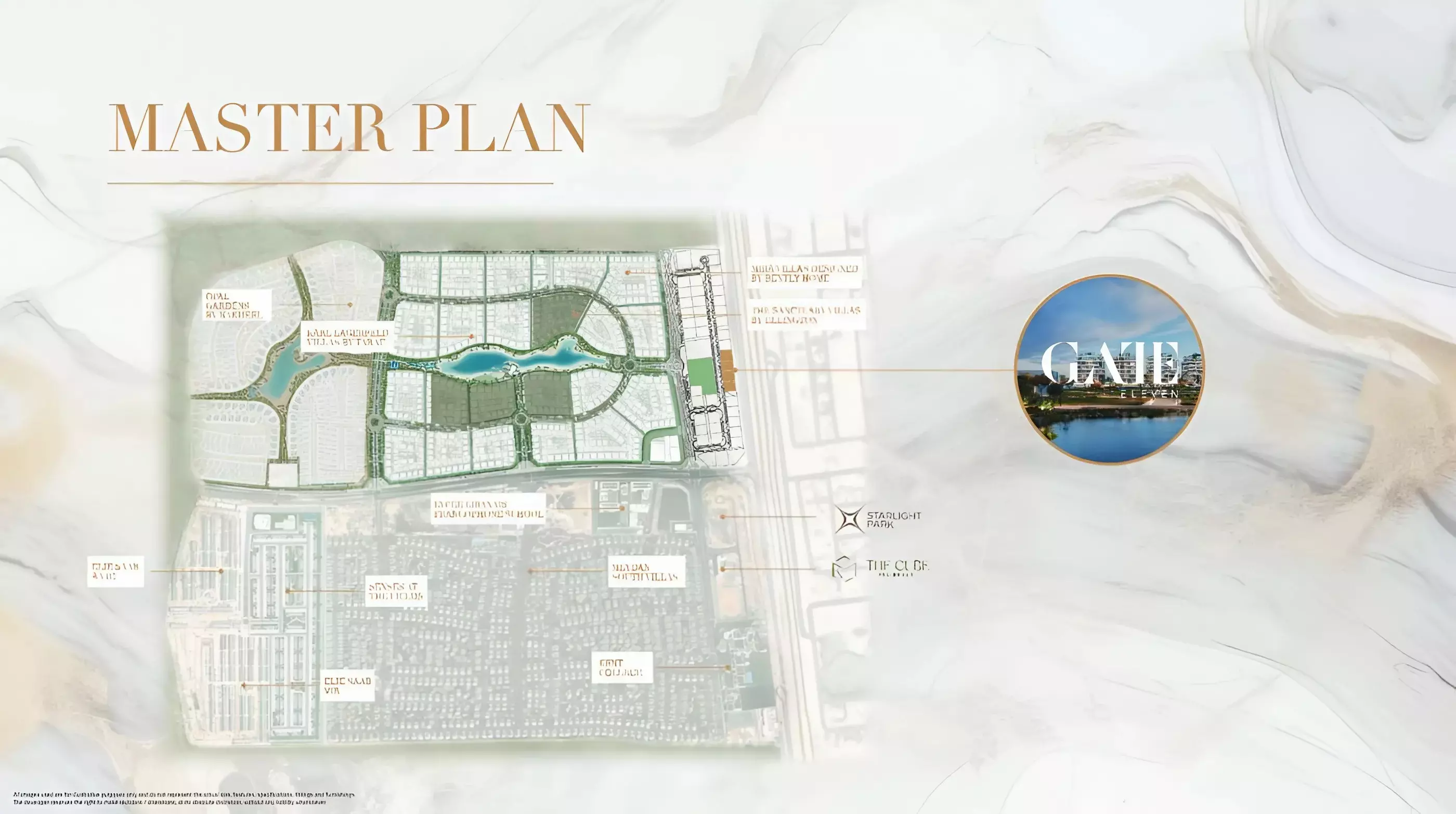 Gate Eleven Residences – master plan