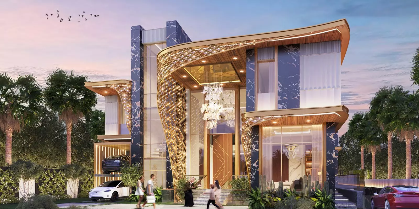 Gems Estates By Damac – main view