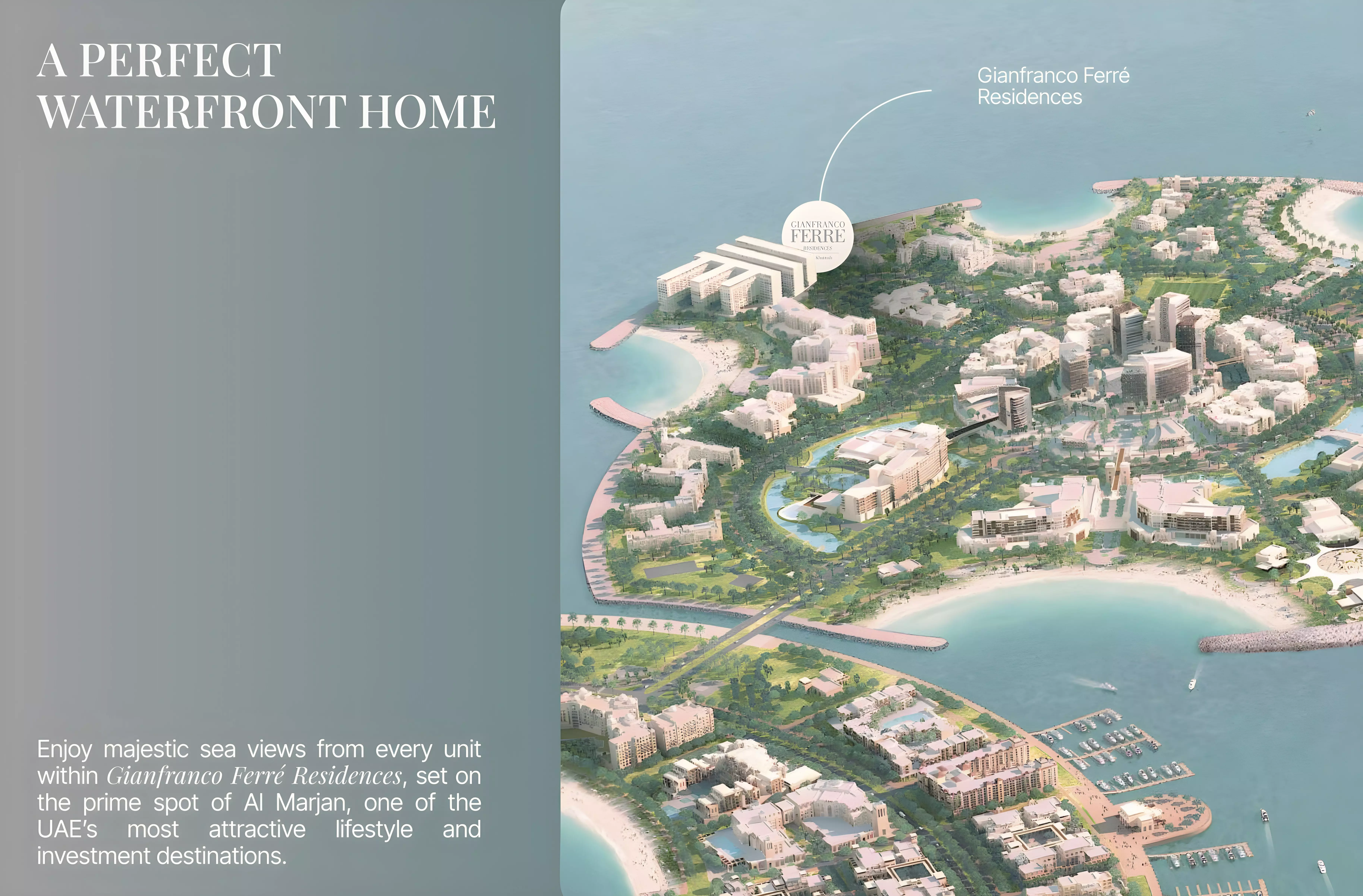 Gianfranco Ferré Residences – master plan