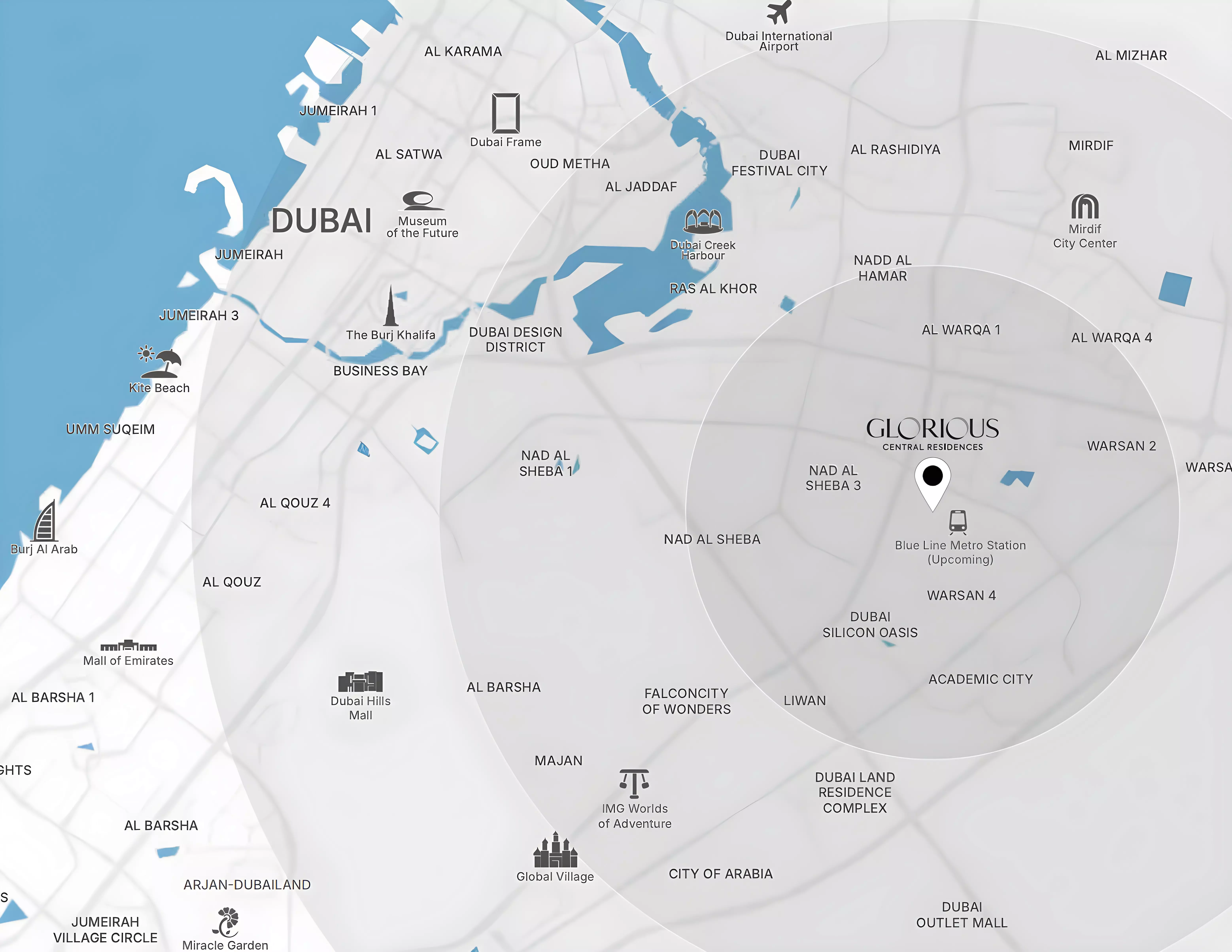 Glorious Central Residences – master plan