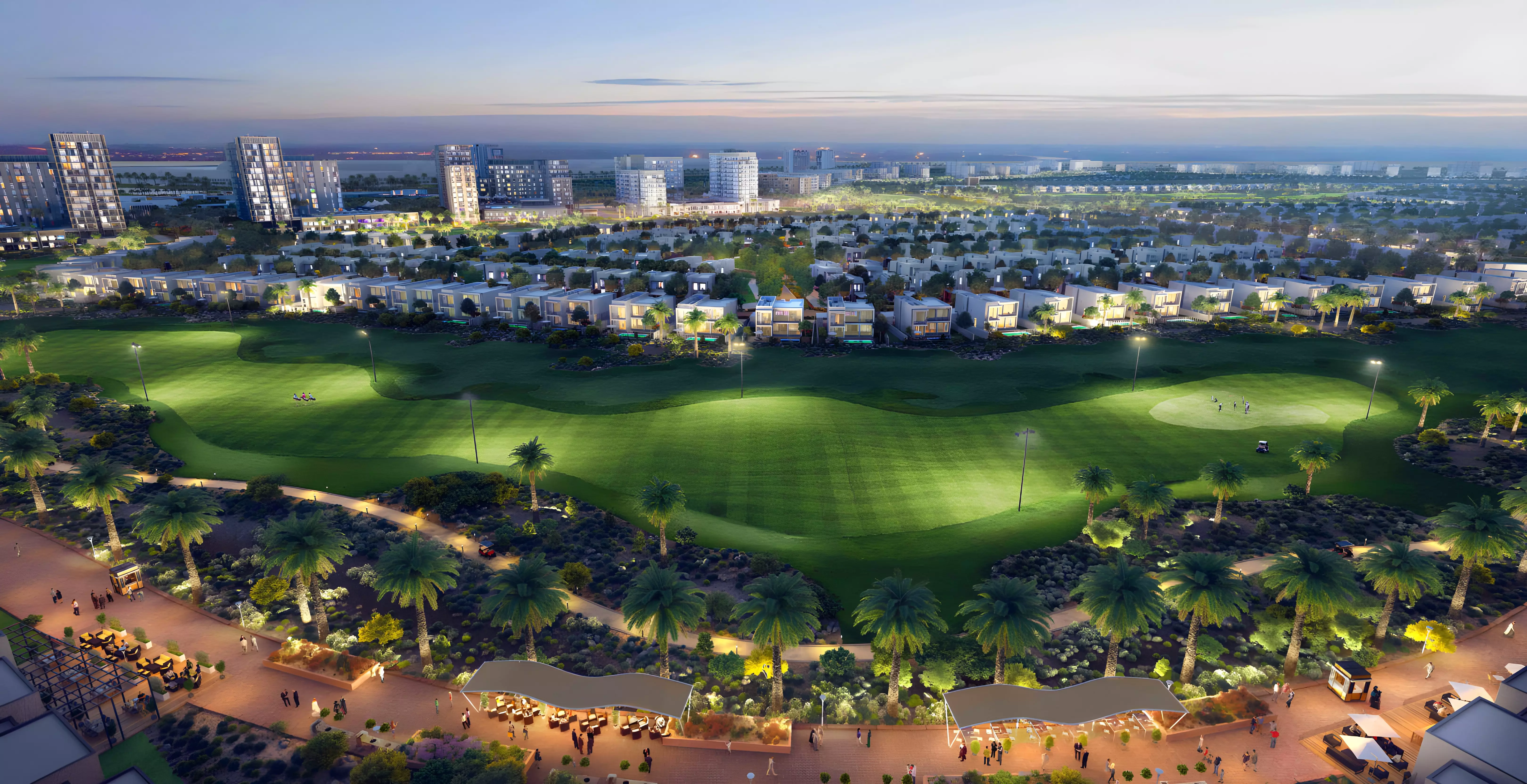 Golf Fields – main view