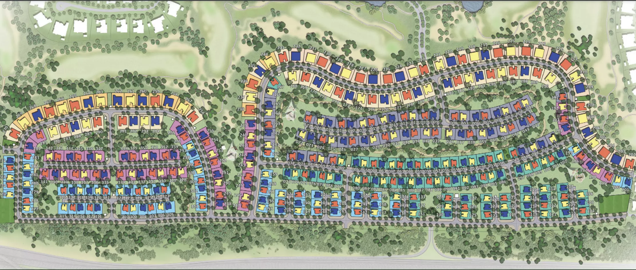Golf Place By Emaar – master plan
