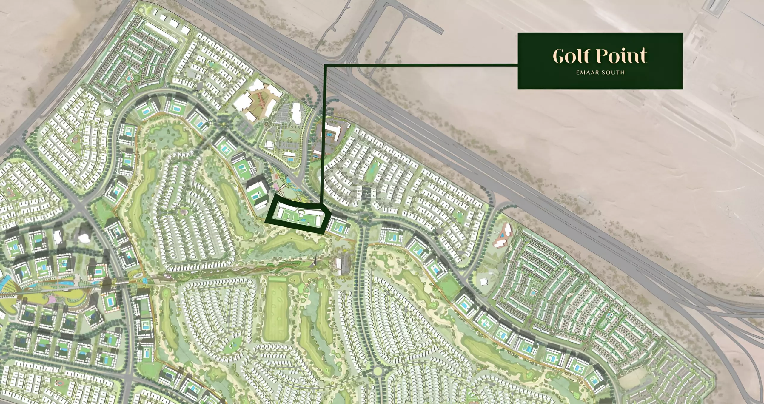 Golf Point – master plan