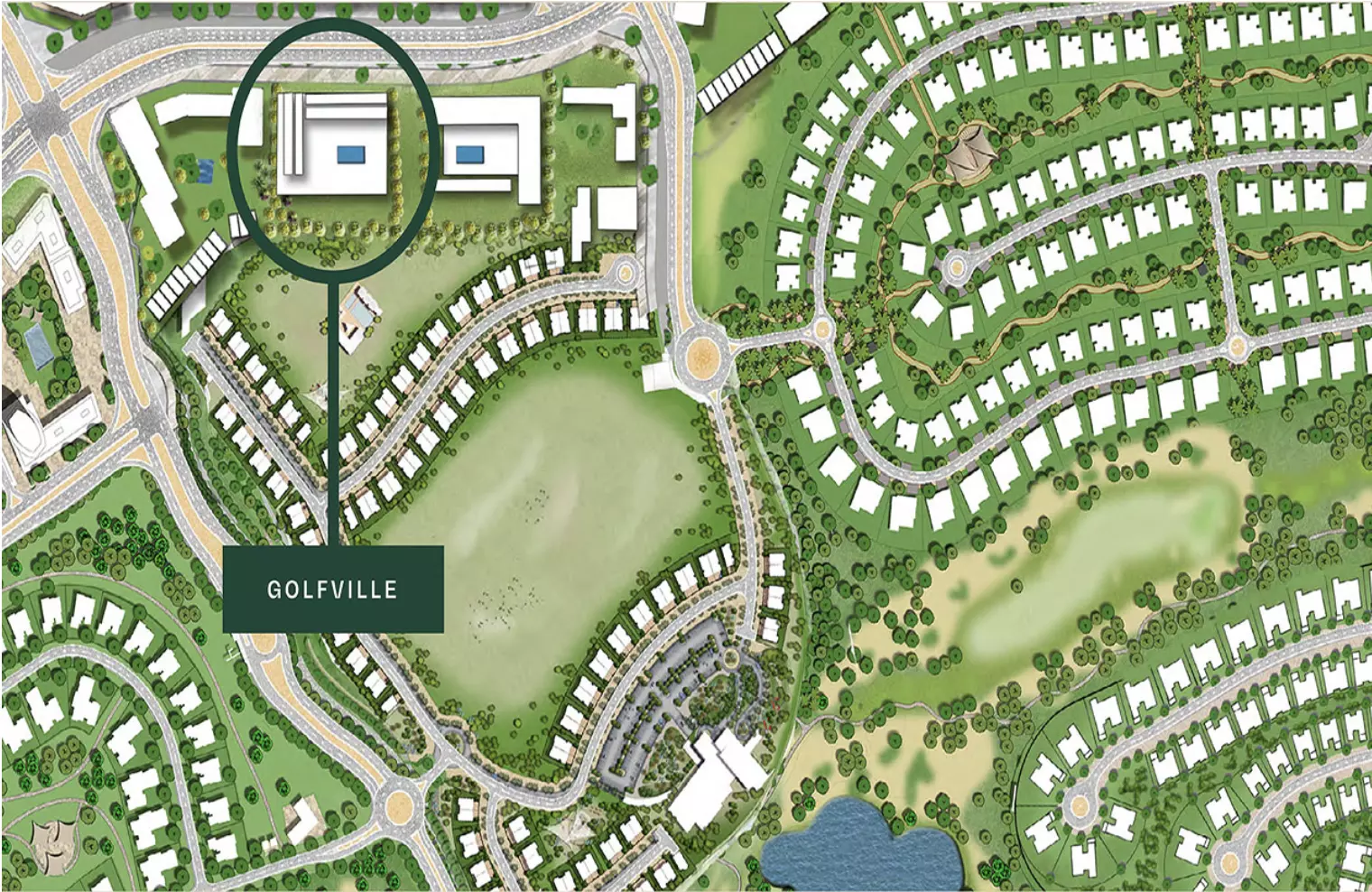 Golf ville – master plan