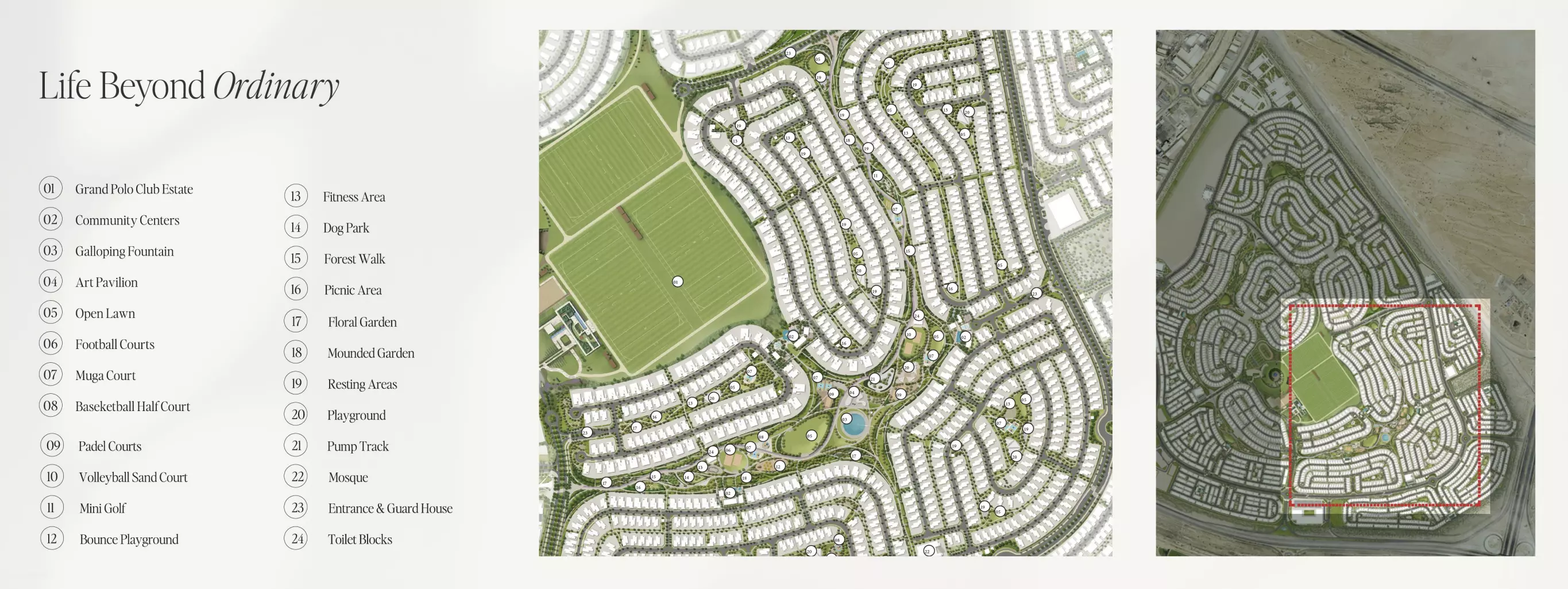 Grand Polo Club and Resort – master plan