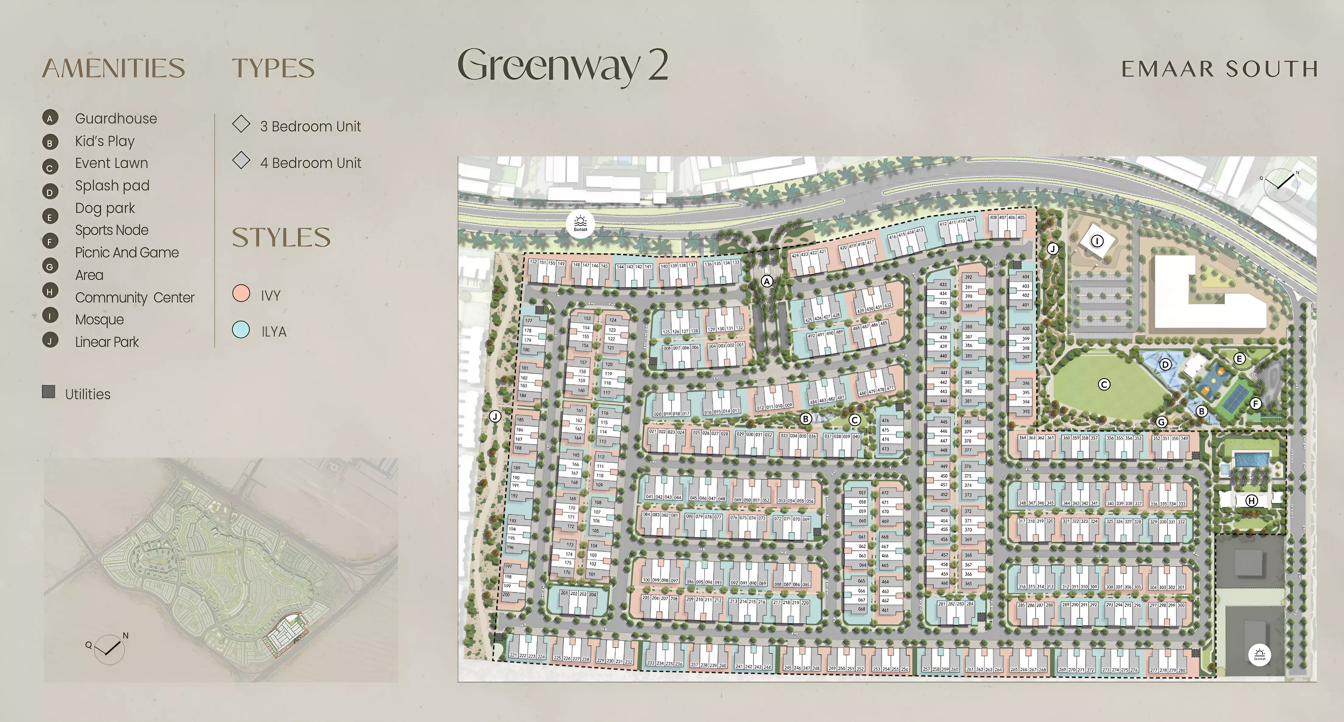 Greenviews Phase 2 By Emaar – master plan