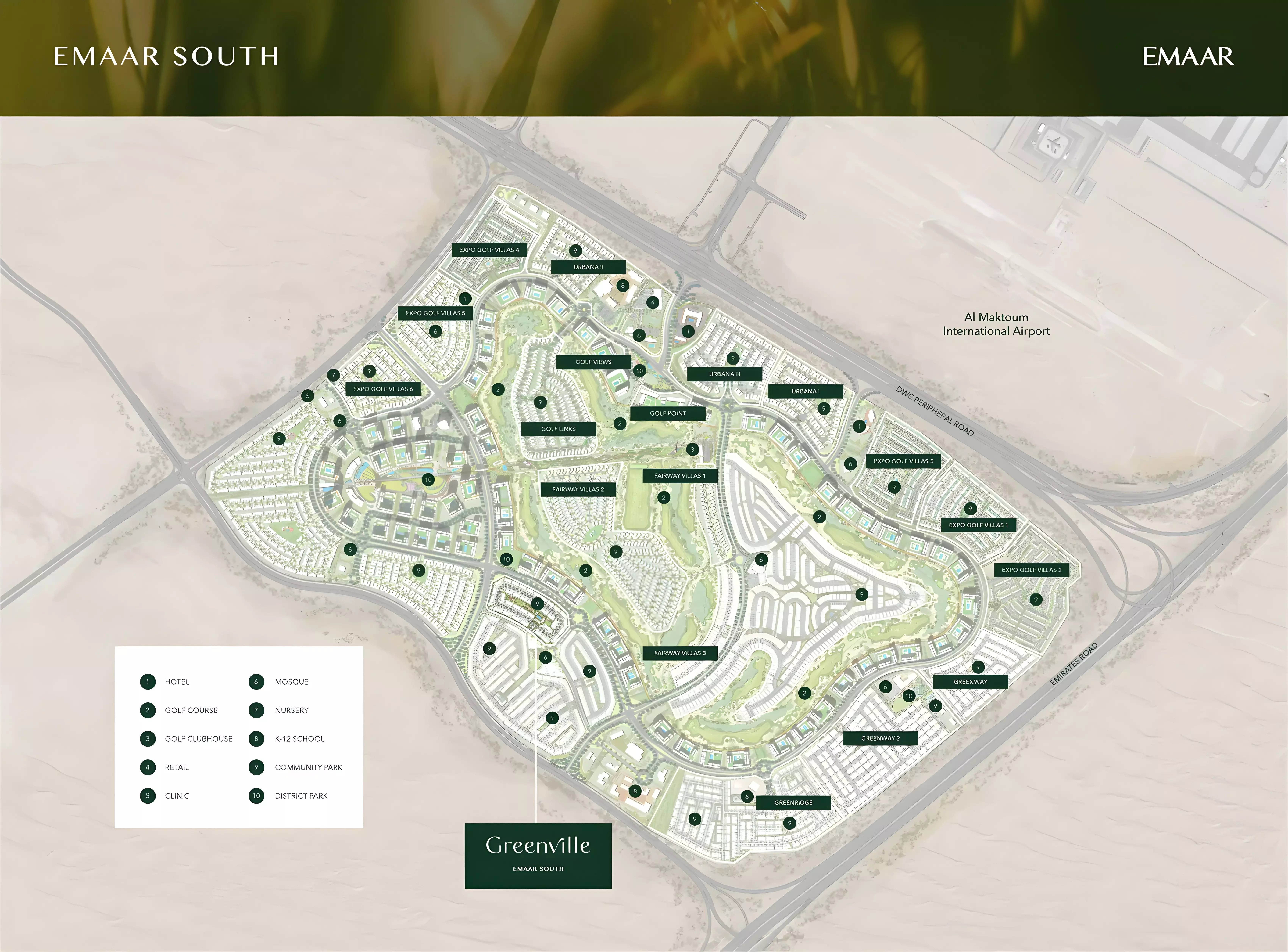 Greenville By Emaar – master plan