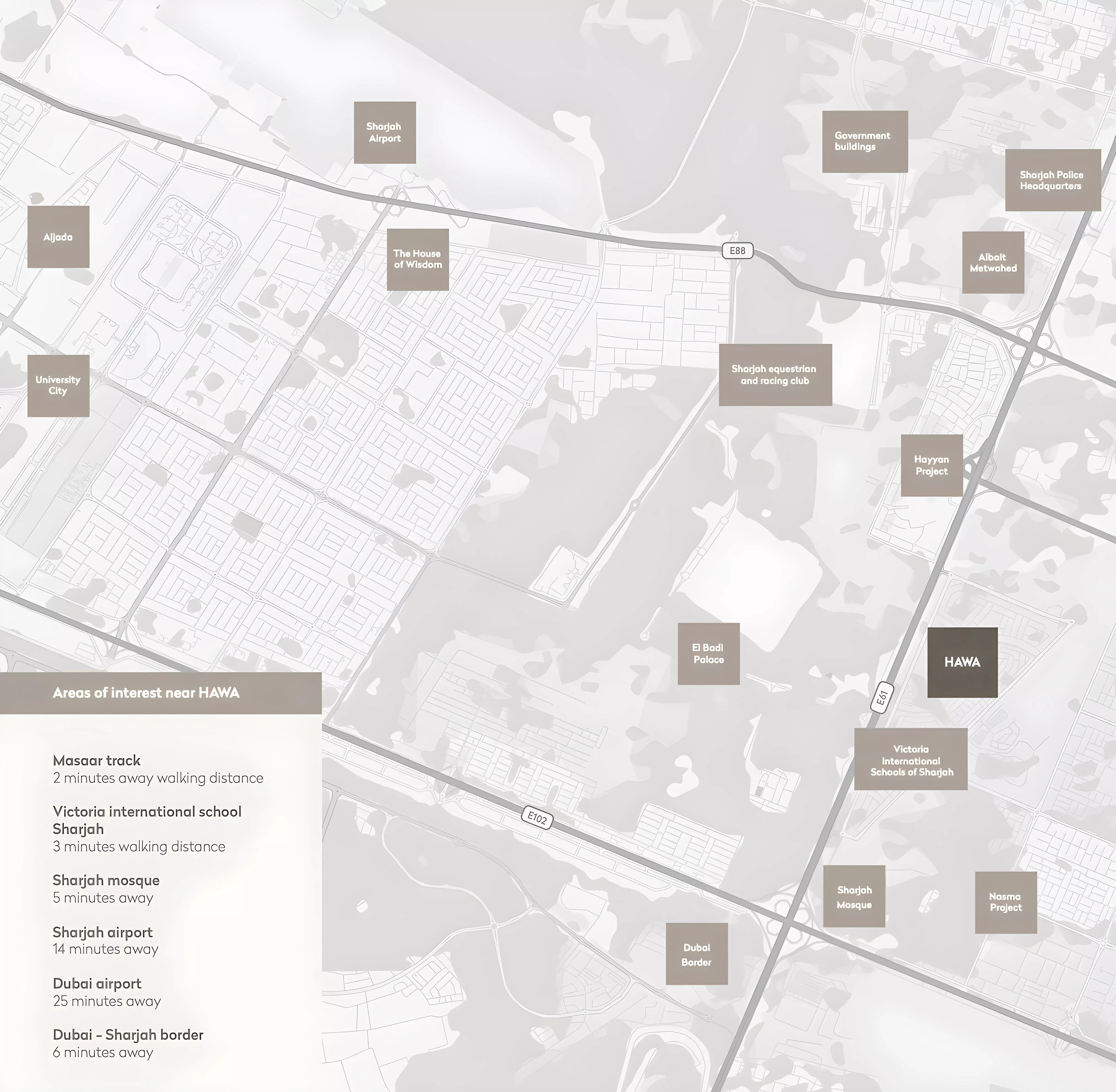 Hawa Residence – master plan