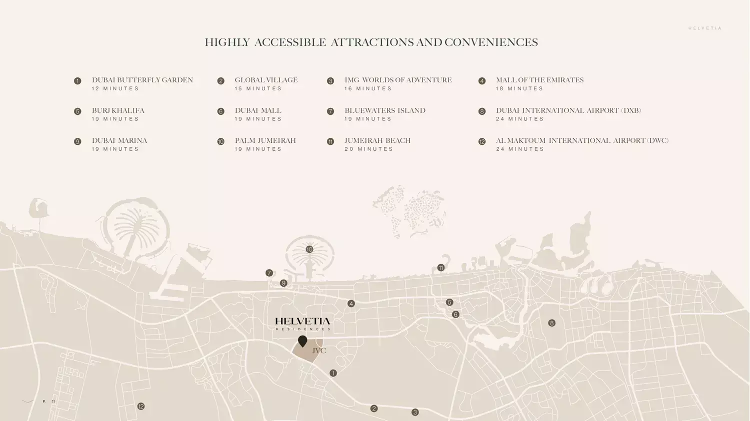 Helvetia Residences By DHG Properties – master plan