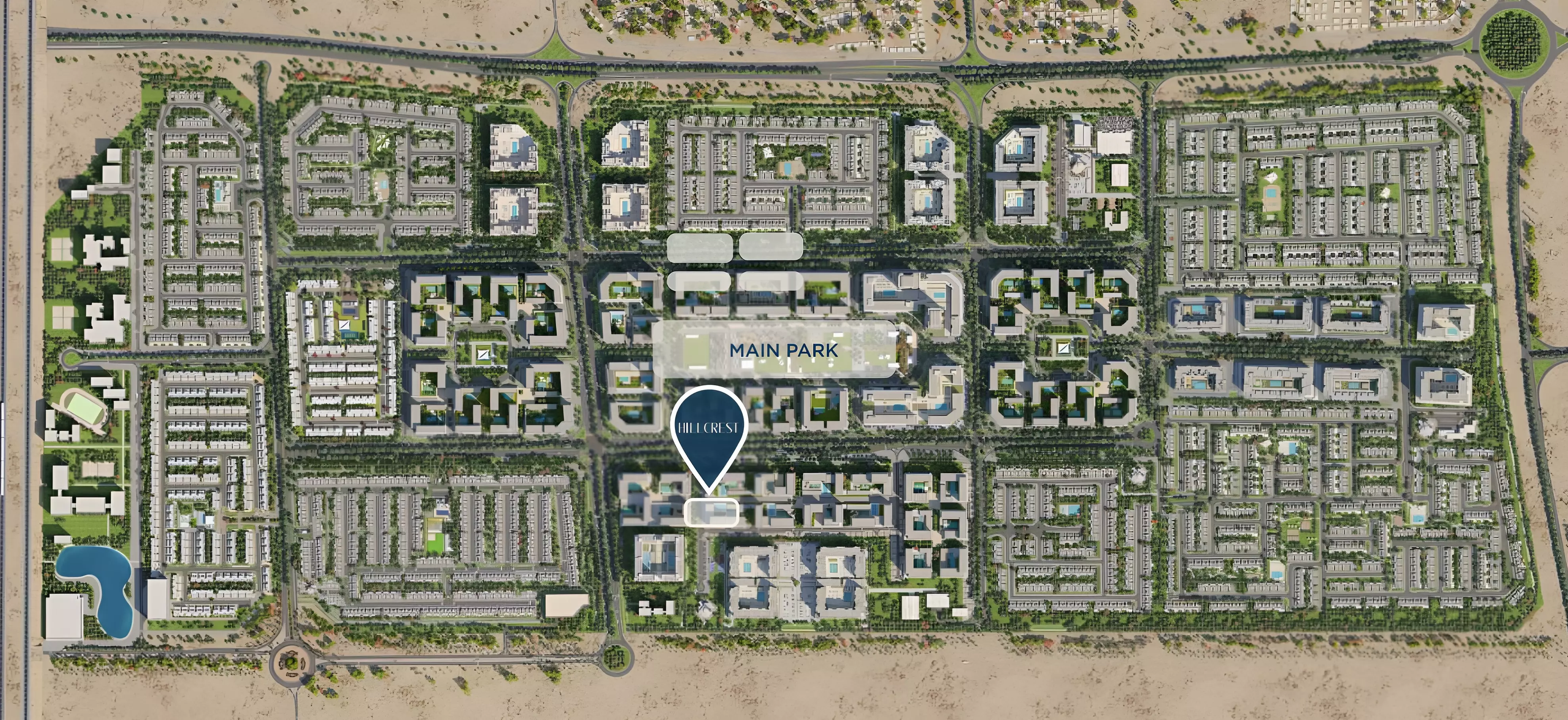 Hillcrest – master plan