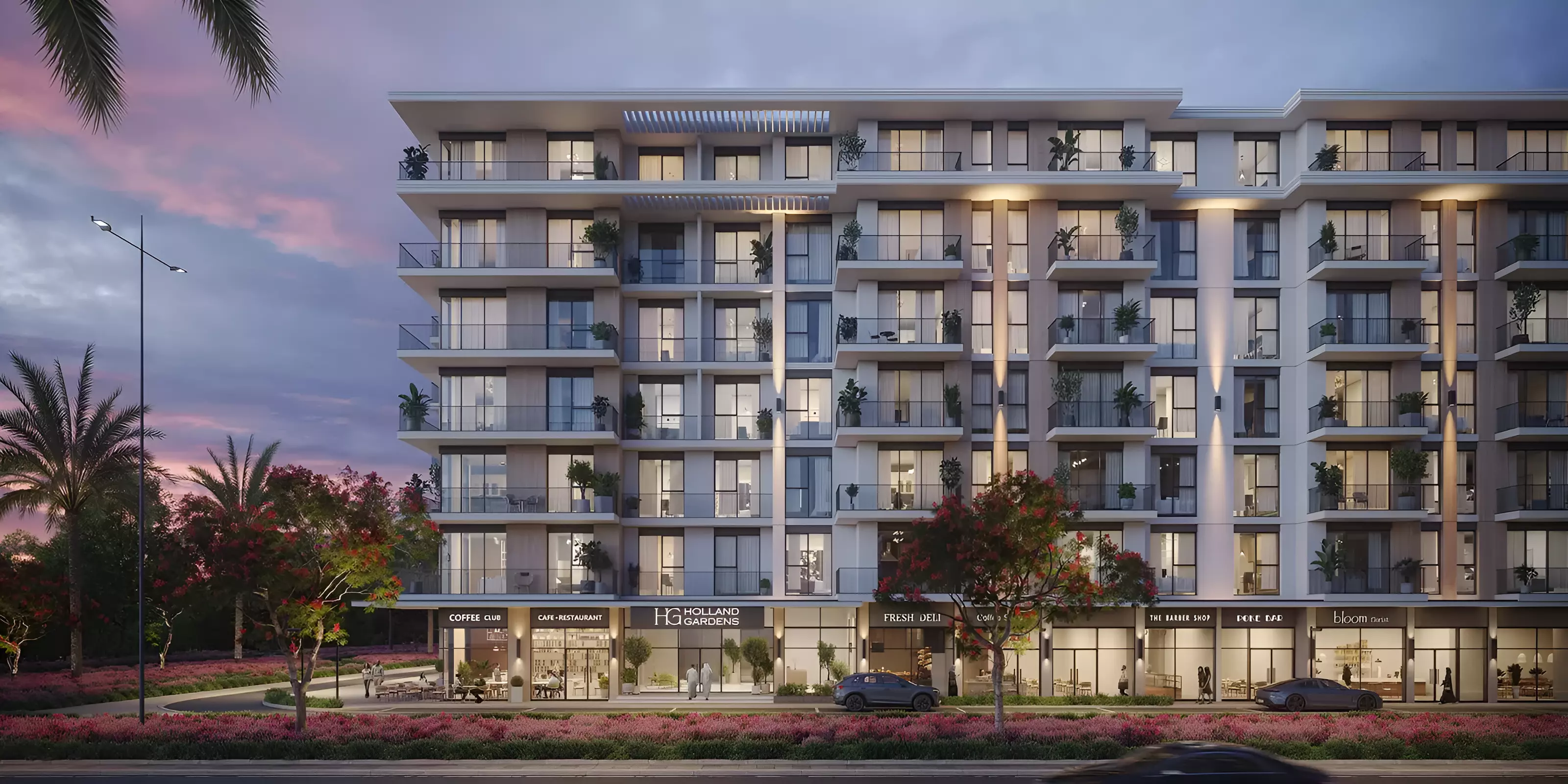 Holland Gardens – main view