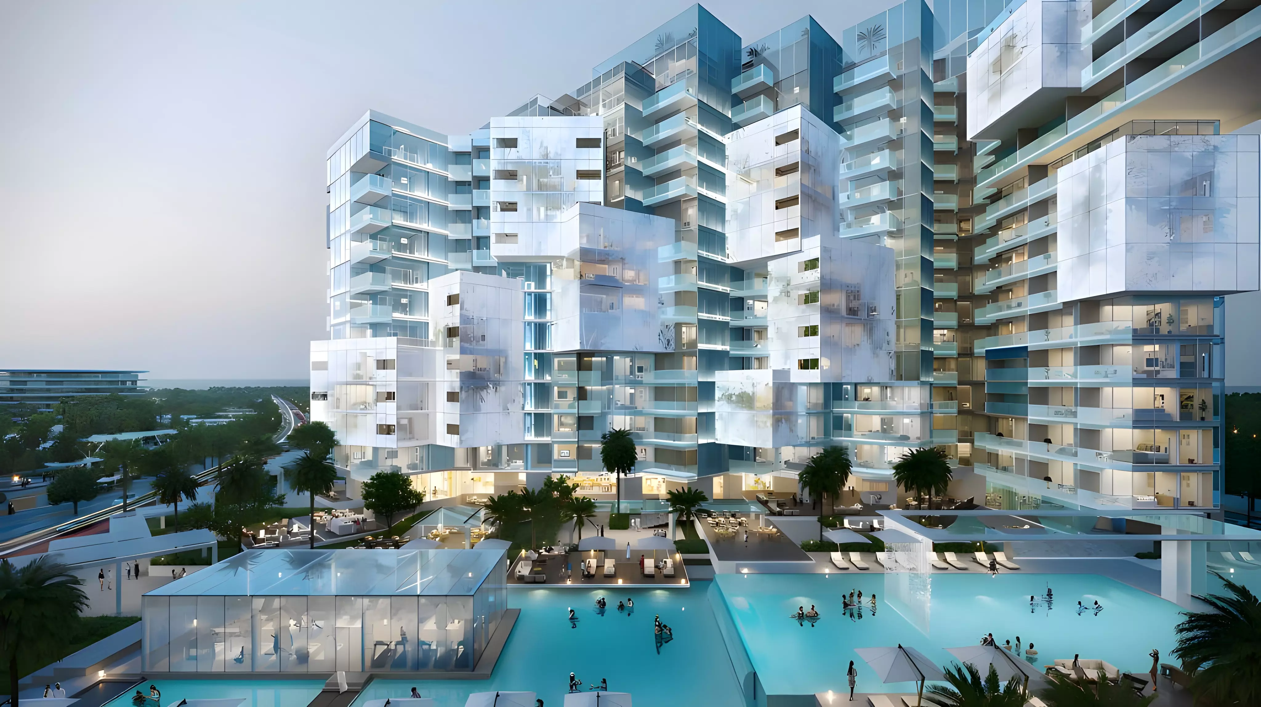 Ice Beach — UAE Real Estate Project